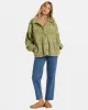 Sundown Sherpa Jacket - Avocado sold by Billabong