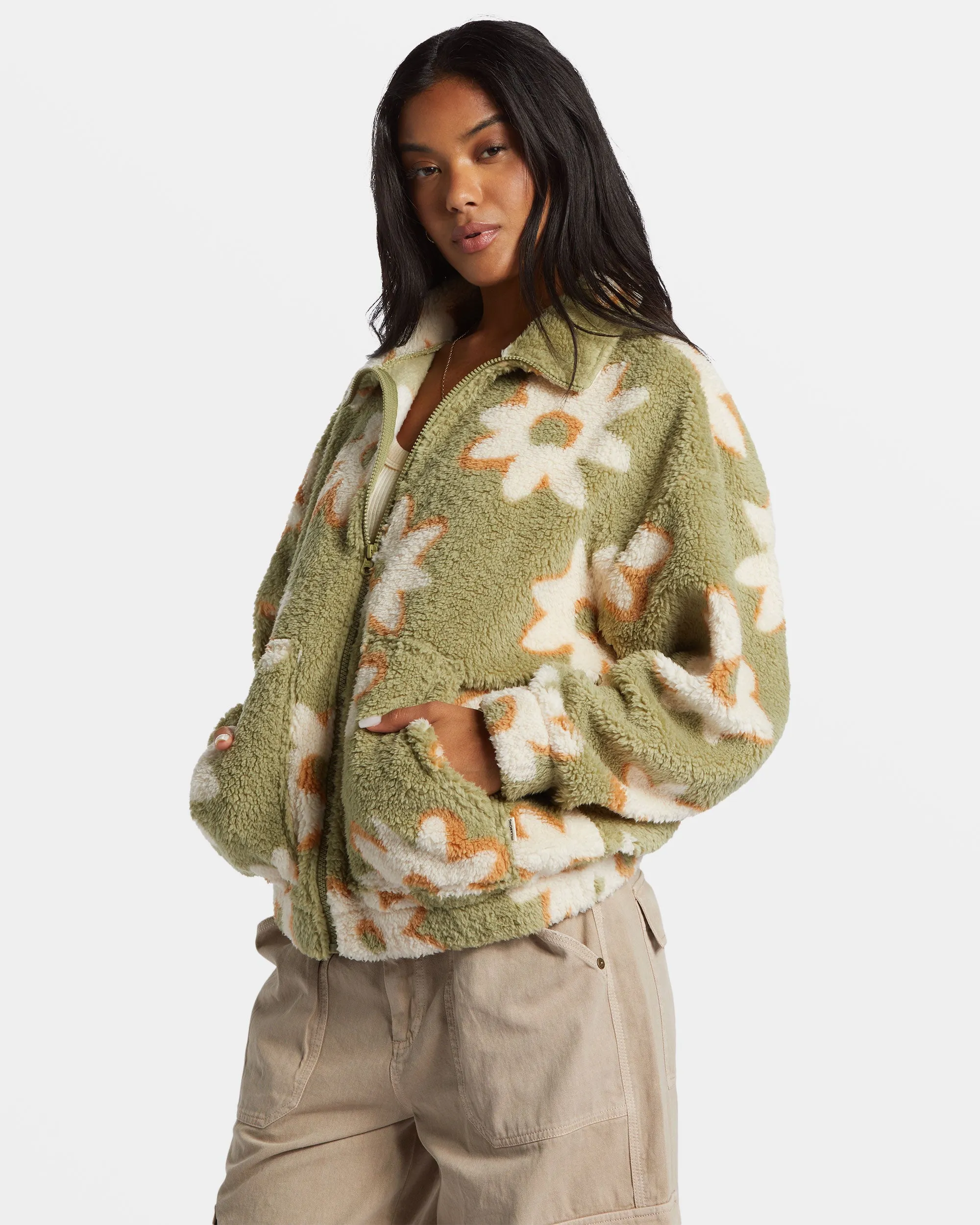 First Light Full Zip Jacket - Avocado sold by Billabong product image thumbnail 3