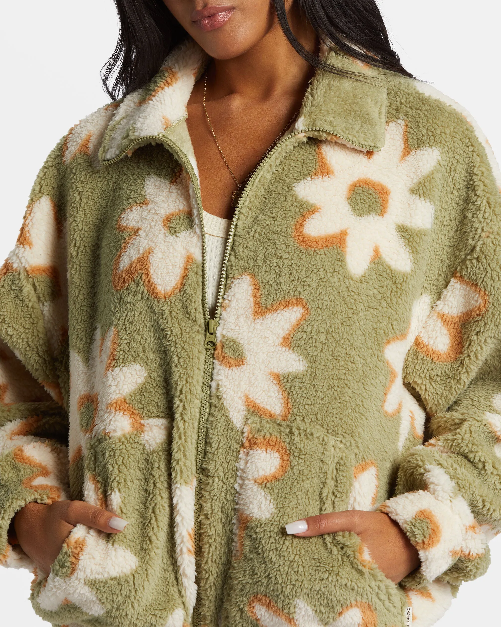 First Light Full Zip Jacket - Avocado sold by Billabong product image thumbnail 5