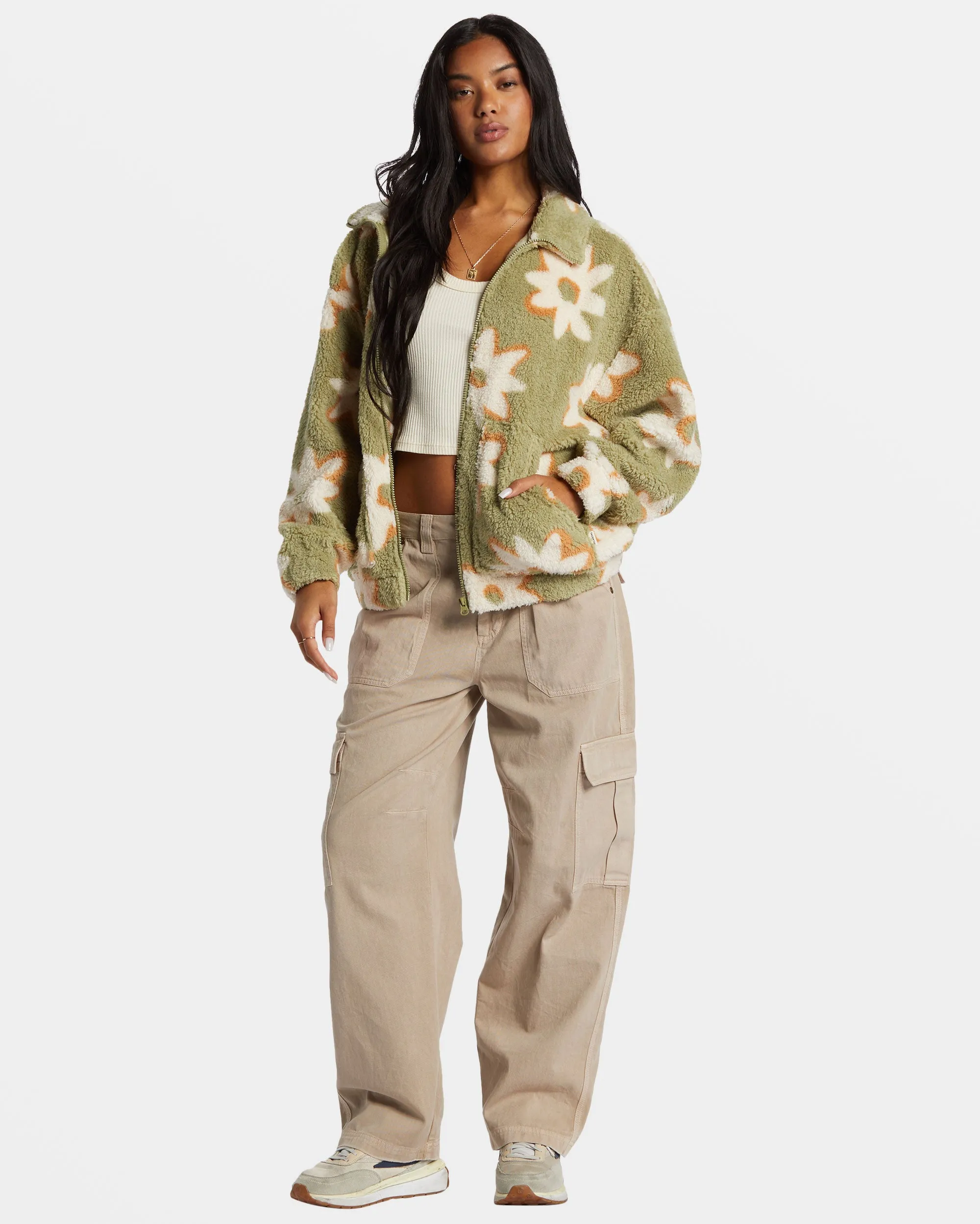 First Light Full Zip Jacket - Avocado sold by Billabong product image thumbnail 4