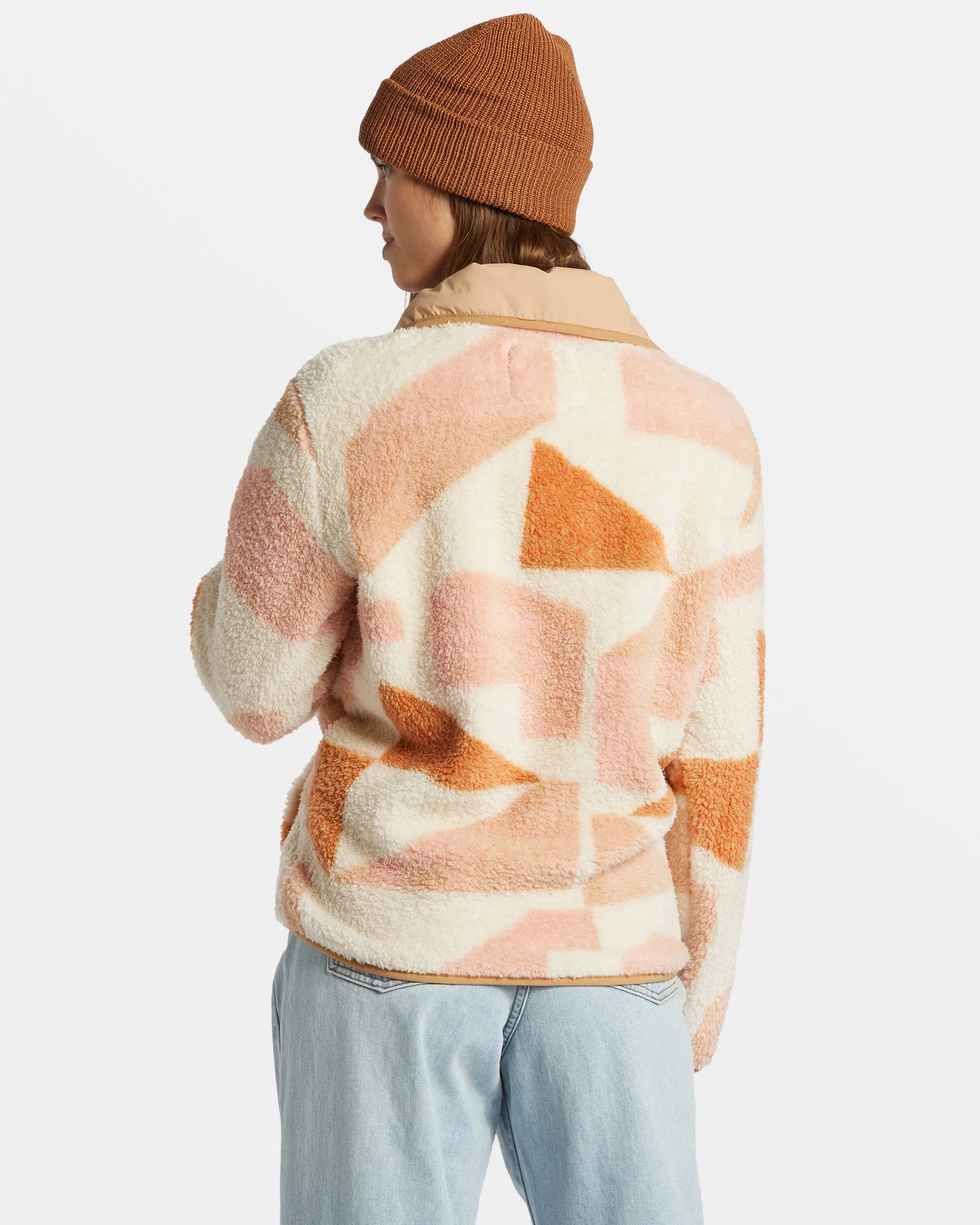 Switchback Mock Neck Fleece - White Cap sold by Billabong product image thumbnail 2