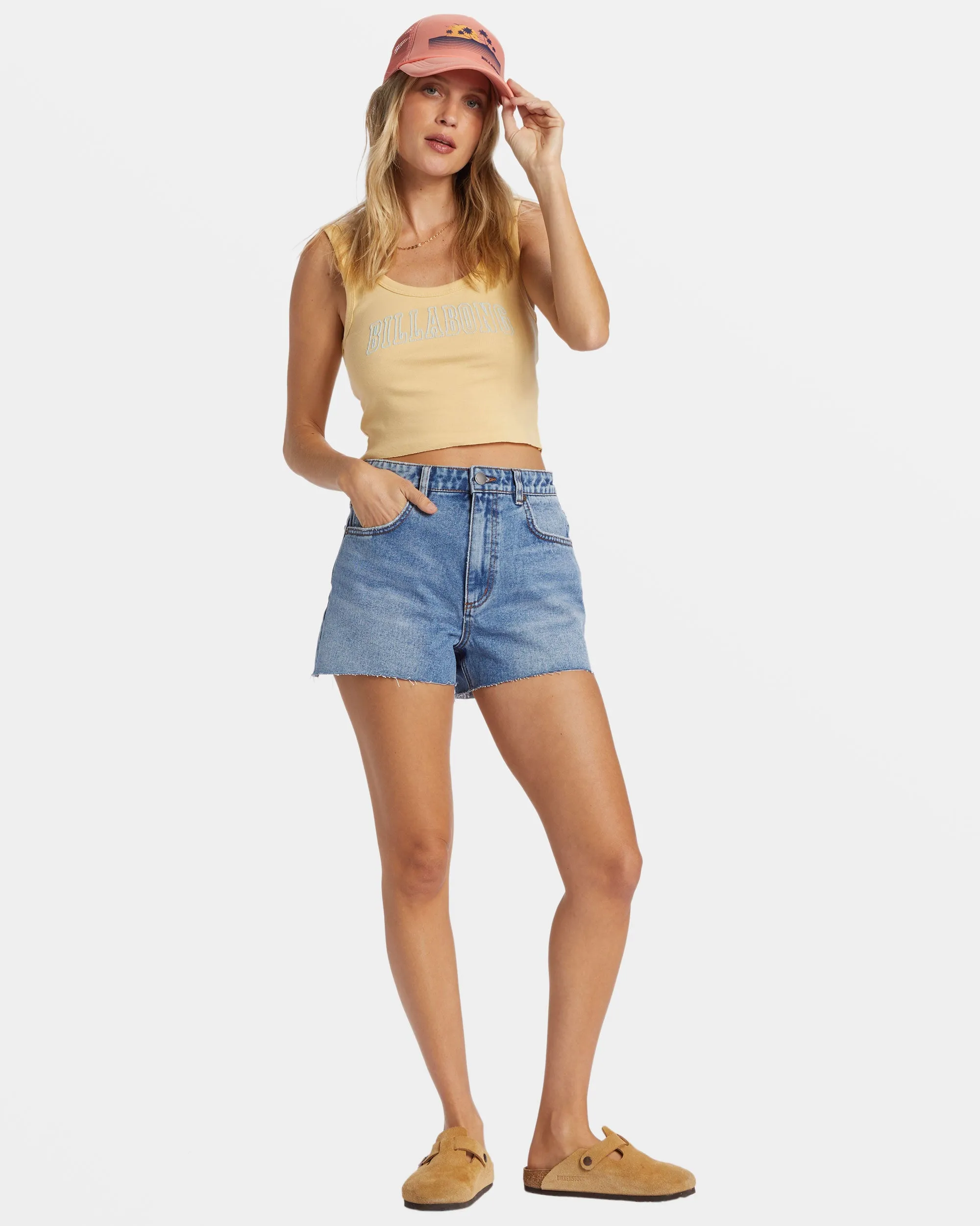 Across Waves Trucker Hat - Peach Out sold by Billabong product image thumbnail 2