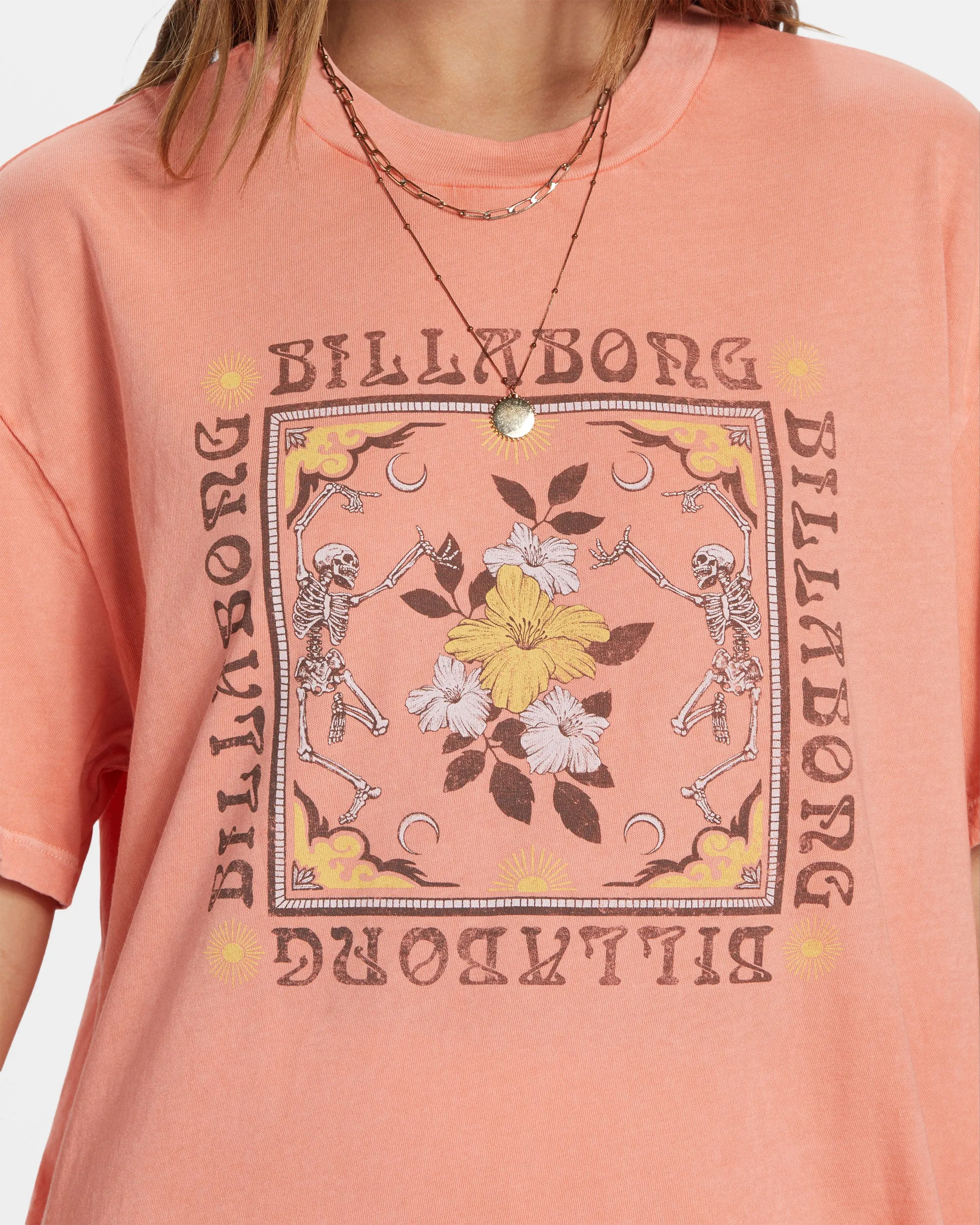 Wild West Side T-Shirt - Peach Out sold by Billabong product image thumbnail 5