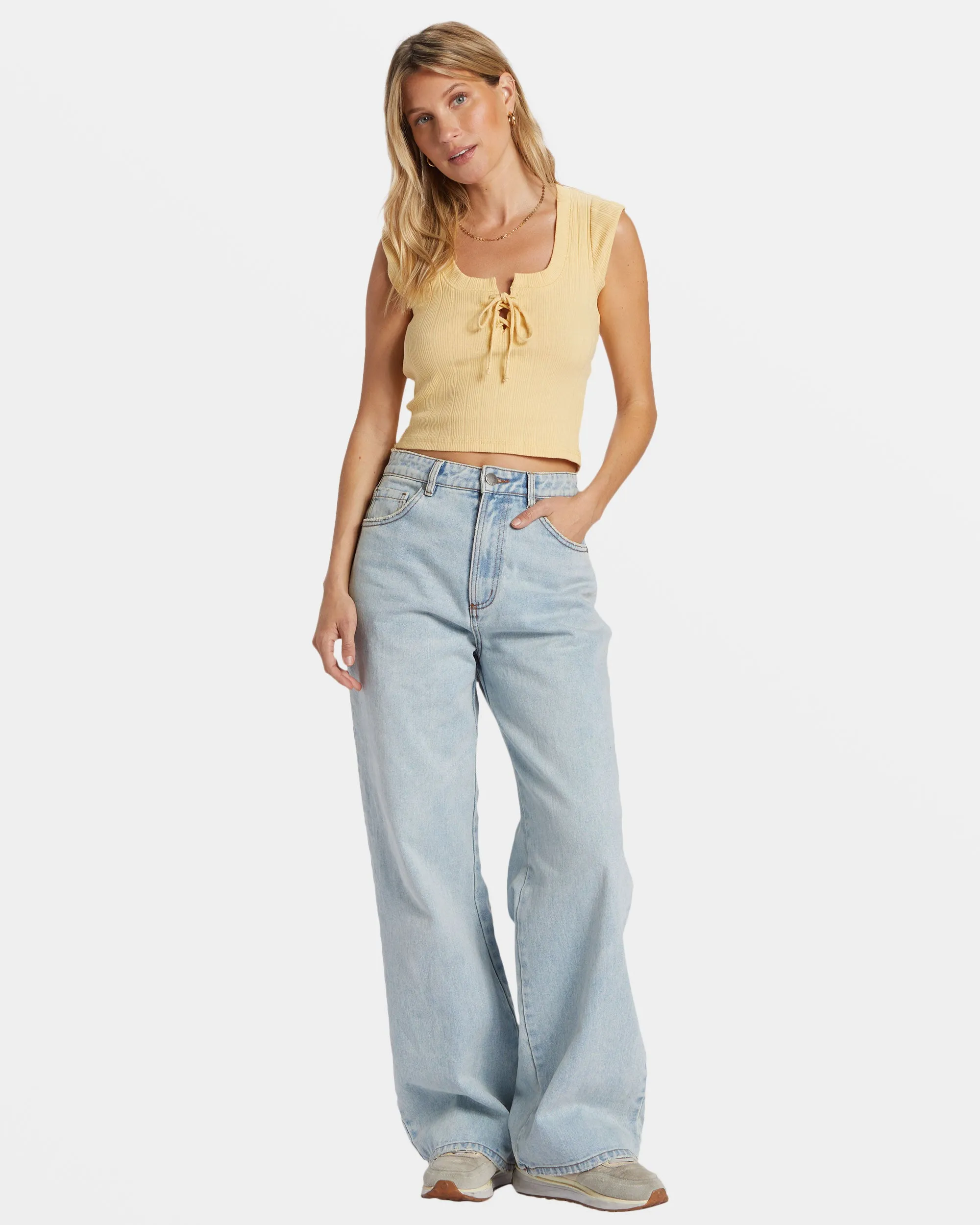 Jayde Top - Pale Yellow sold by Billabong product image thumbnail 4