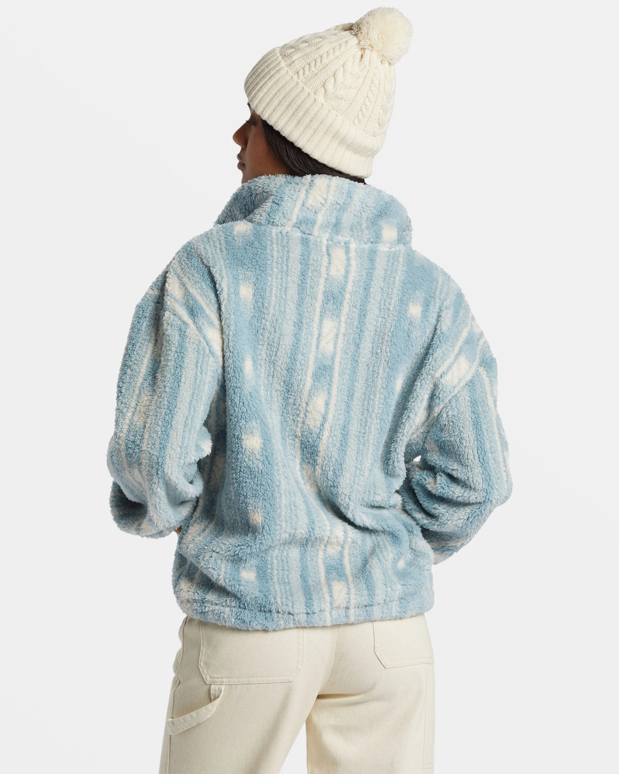 Time Off Half-Zip Fleece Pullover - Sea Fog sold by Billabong product image thumbnail 2