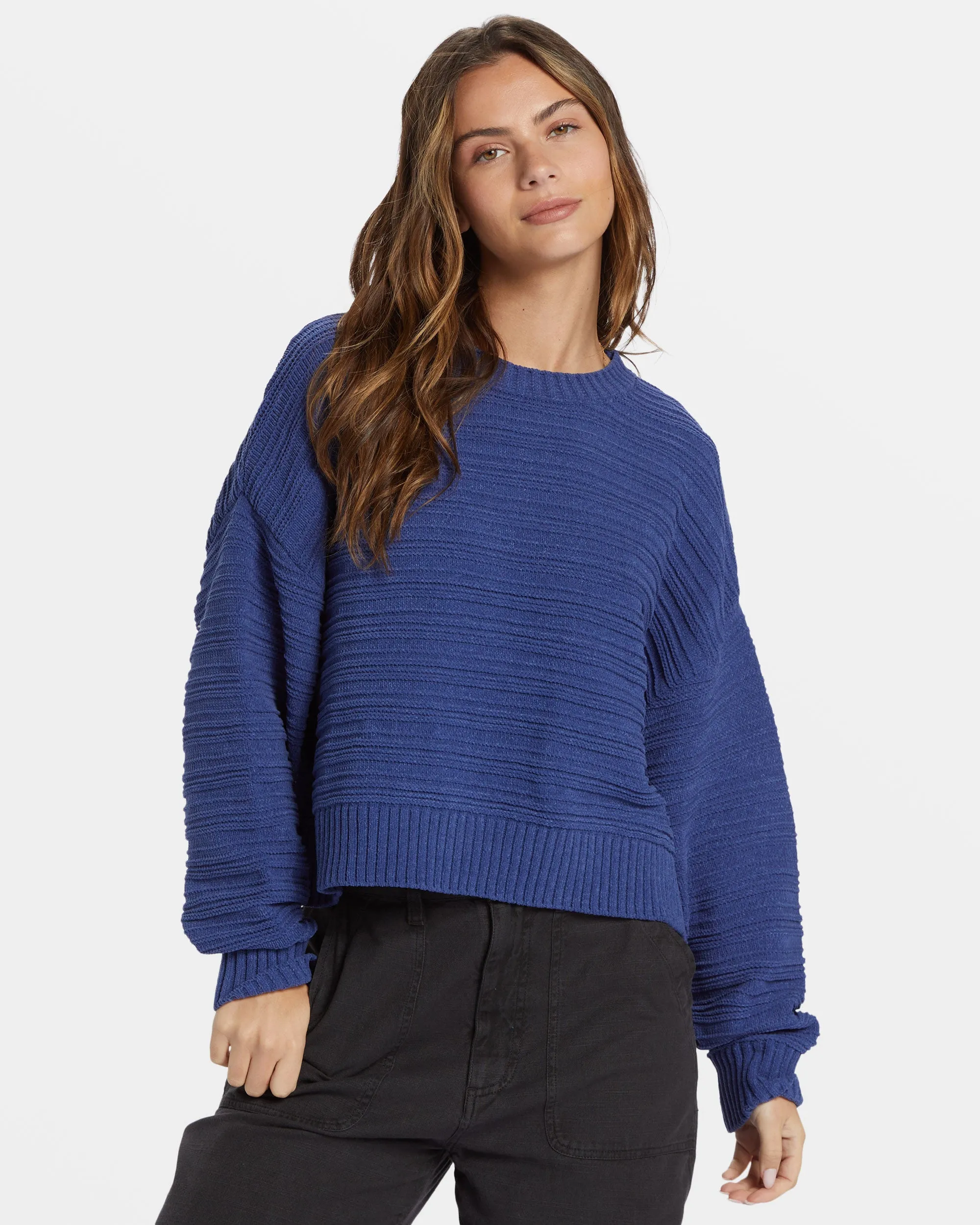Evie Sweater - I Sea Indigo sold by Billabong