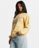 Surfing Together Crewneck Sweatshirt - Pale Yellow sold by Billabong
