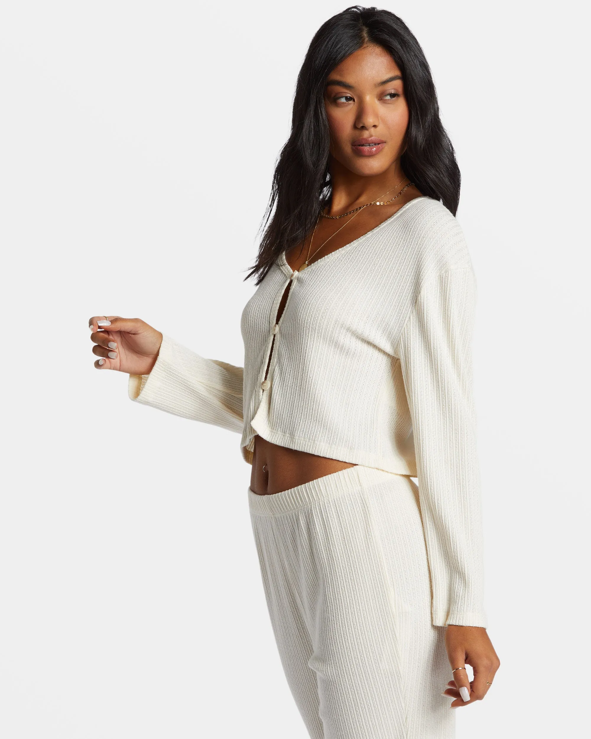 Lana Long Sleeve Top - White Cap sold by Billabong product image thumbnail 4