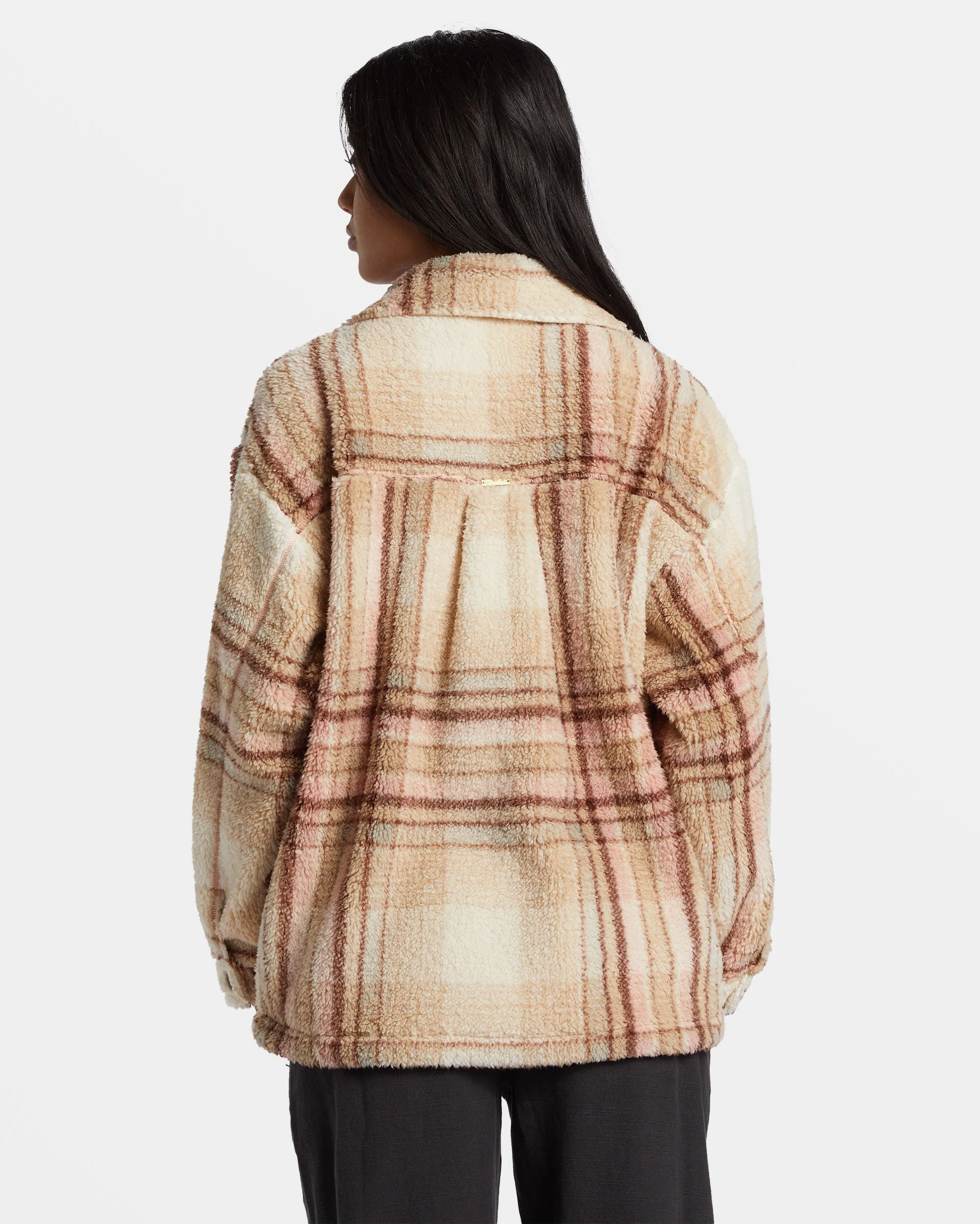 Sundown Sherpa Jacket - Dusty Peach sold by Billabong product image thumbnail 2