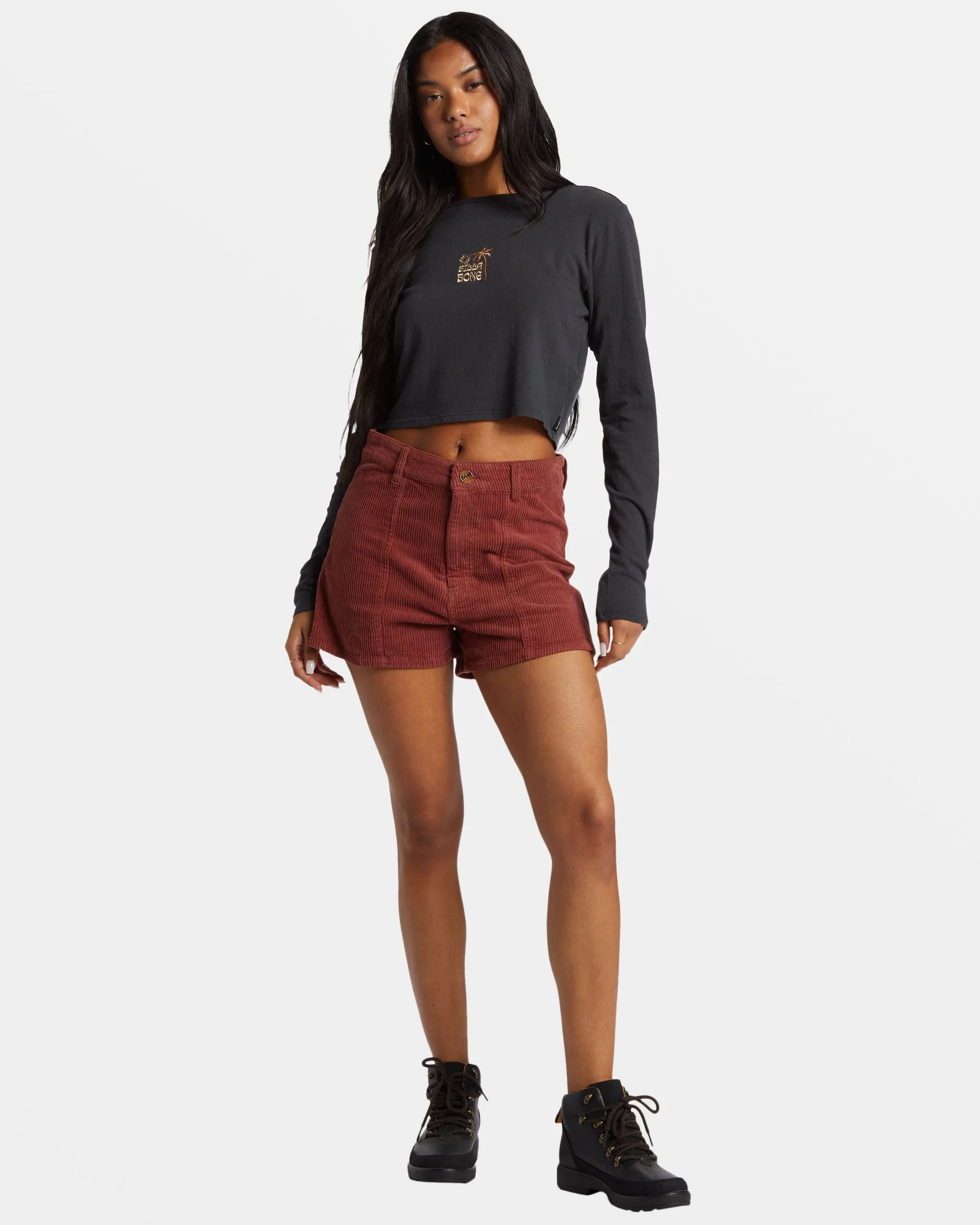 Free Fall Corduroy Short - Choc Chip sold by Billabong product image thumbnail 4