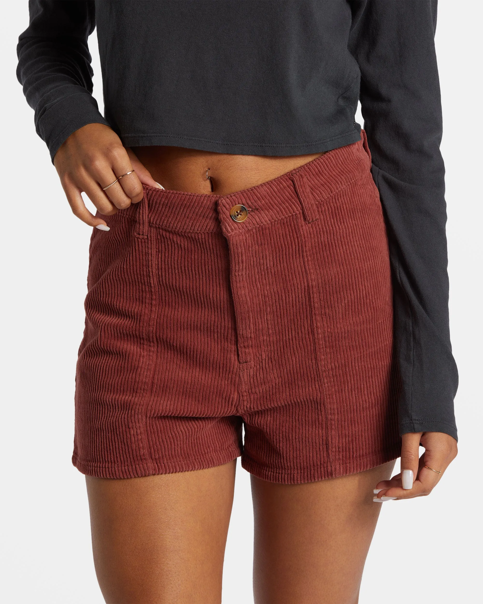 Free Fall Corduroy Short - Choc Chip sold by Billabong product image thumbnail 5