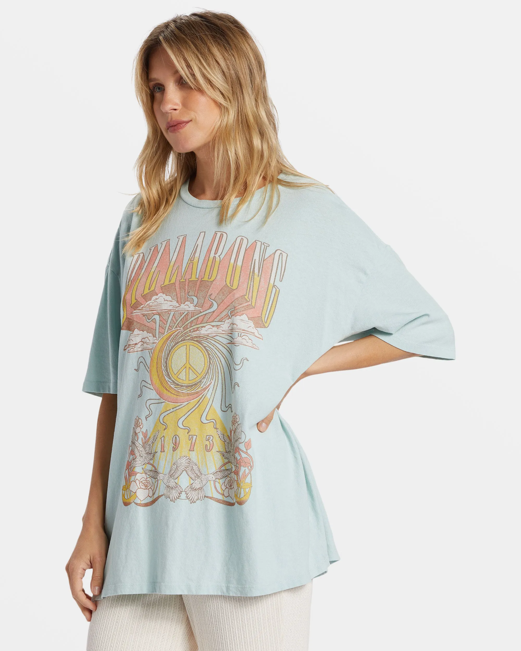 Head In The Clouds T-Shirt - Sea Fog sold by Billabong product image thumbnail 3