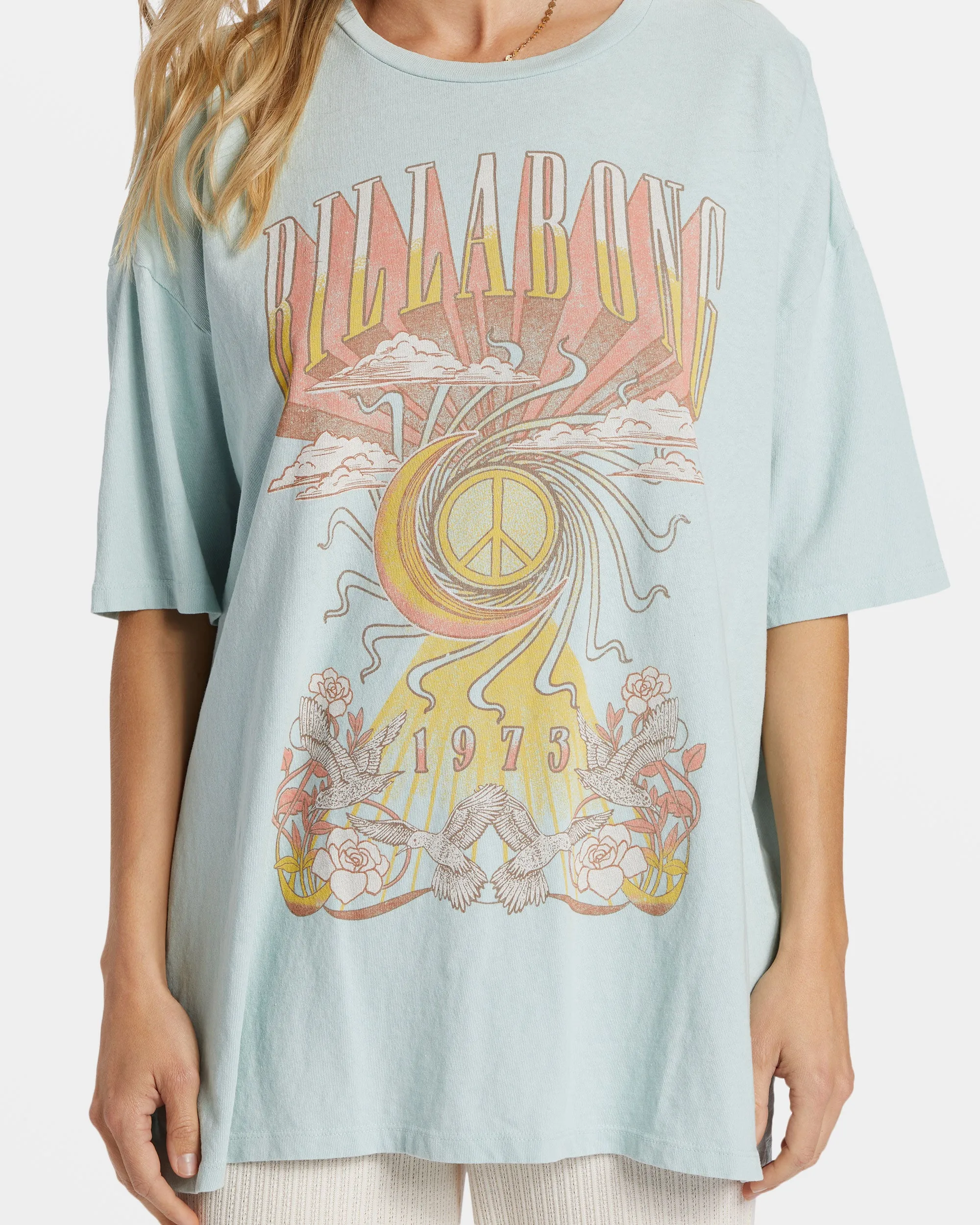 Head In The Clouds T-Shirt - Sea Fog sold by Billabong product image thumbnail 5