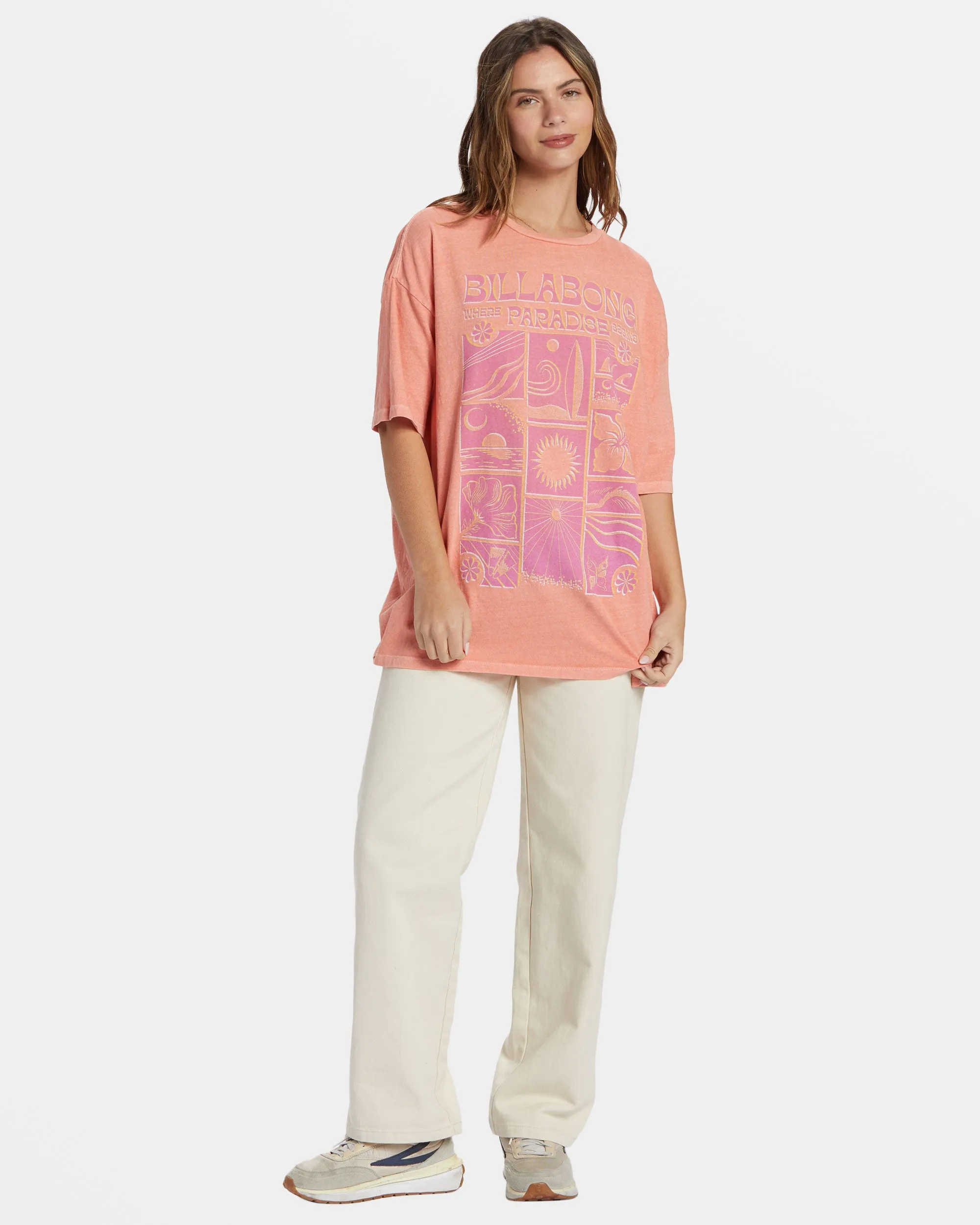 Paradise Begins T-Shirt - Peach Out sold by Billabong product image thumbnail 4
