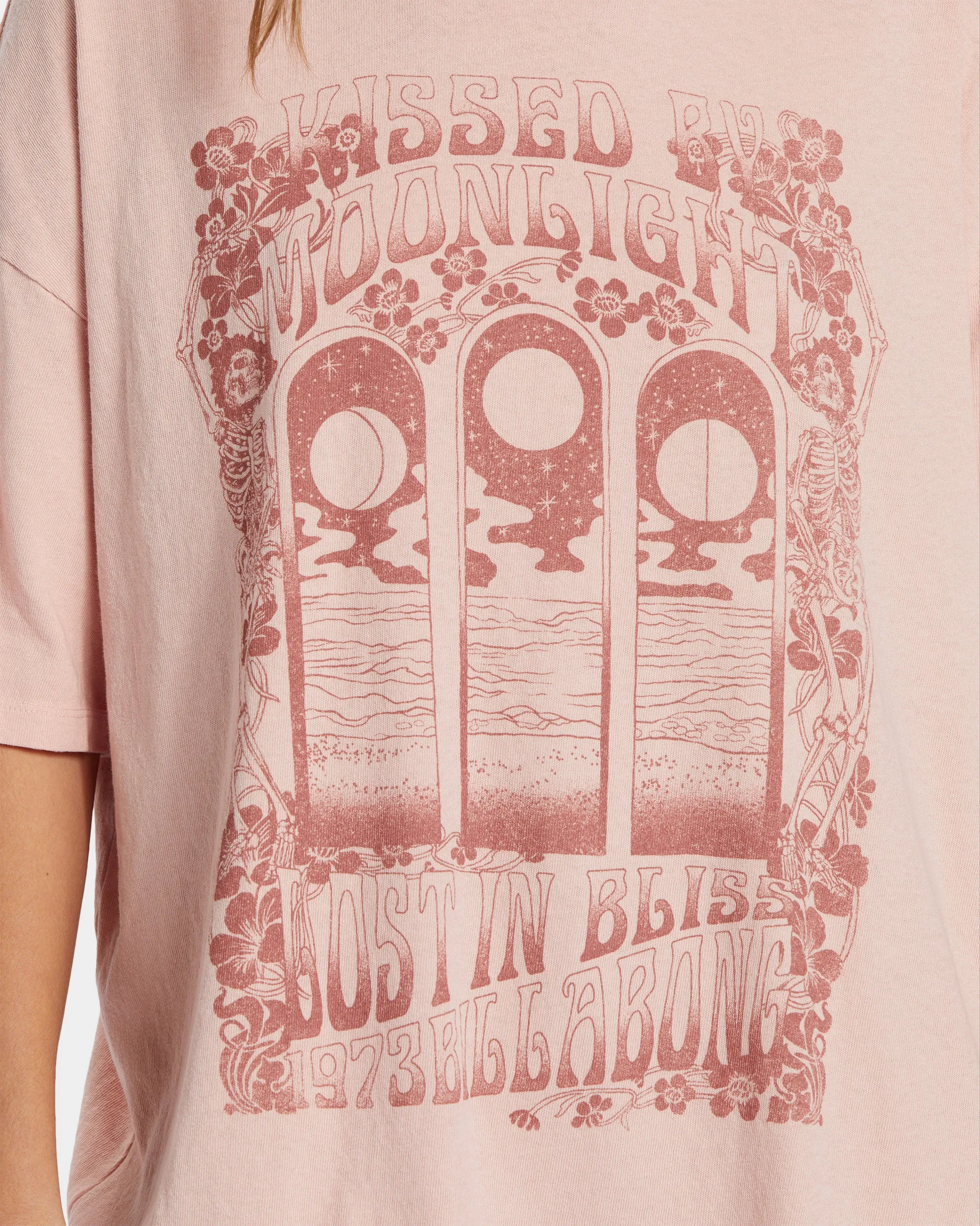 Moon Kiss T-Shirt - Dusty Peach sold by Billabong product image thumbnail 5