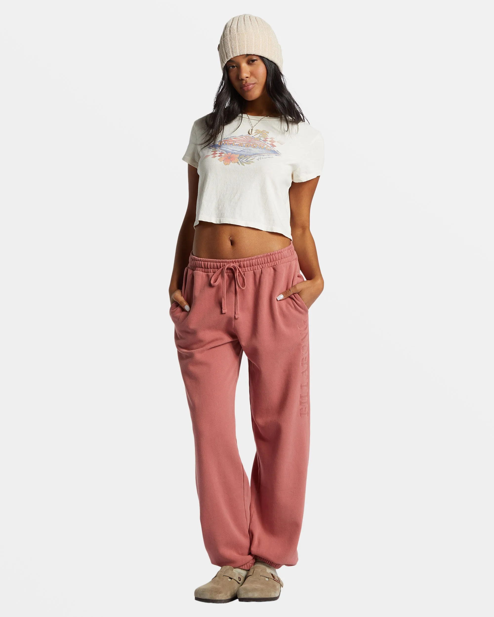 Warm Up Knit Beanie - White Cap sold by Billabong product image thumbnail 2