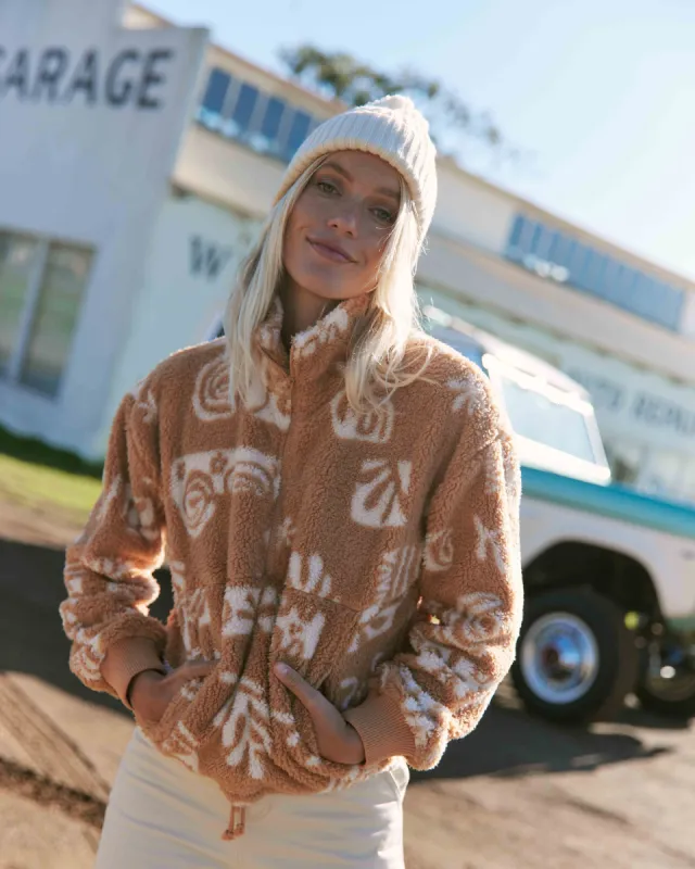 Time Off Half-Zip Fleece Pullover - Shoreline sold by Billabong