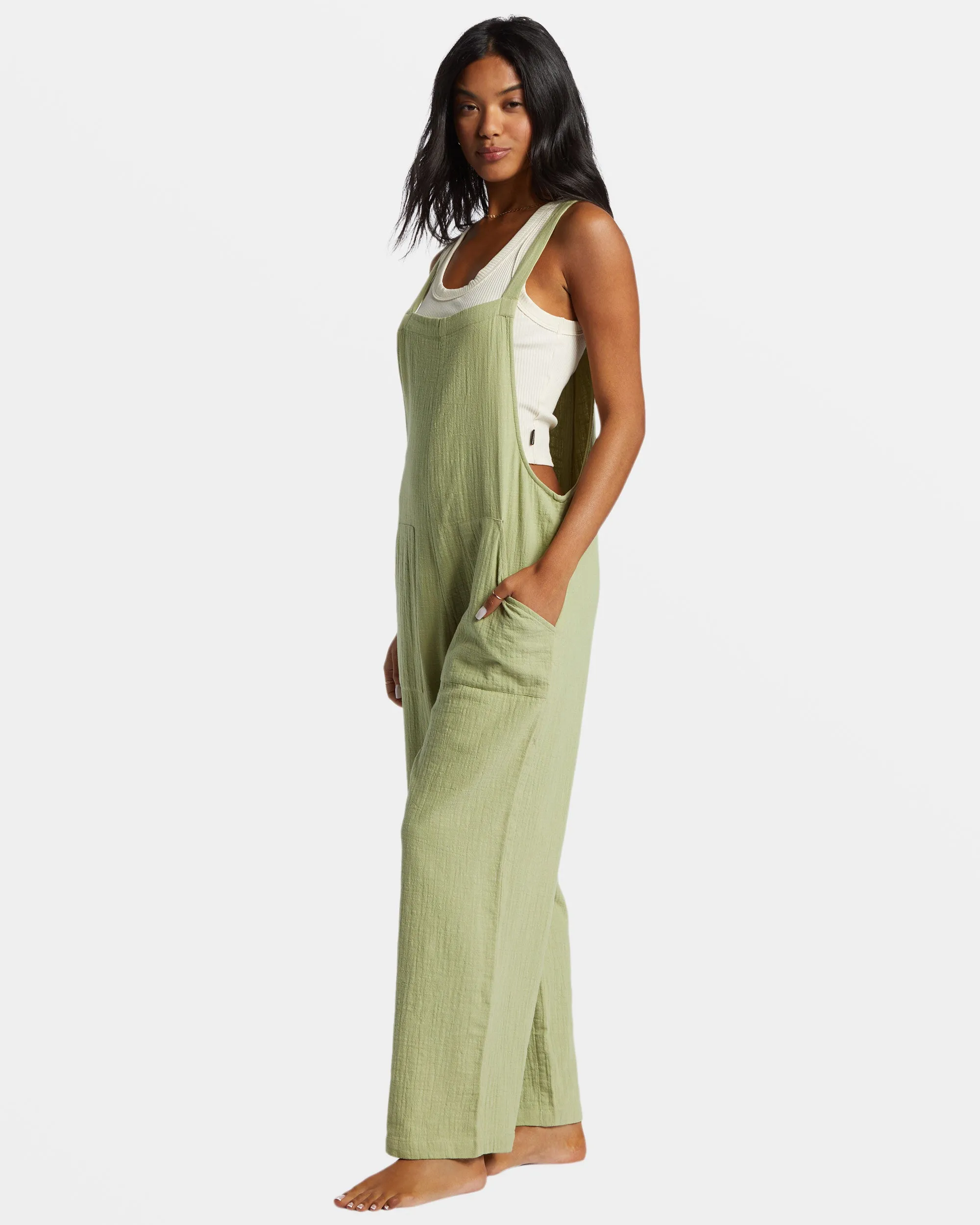 Pacific Time Romper/Jumpsuit - Avocado sold by Billabong product image thumbnail 3