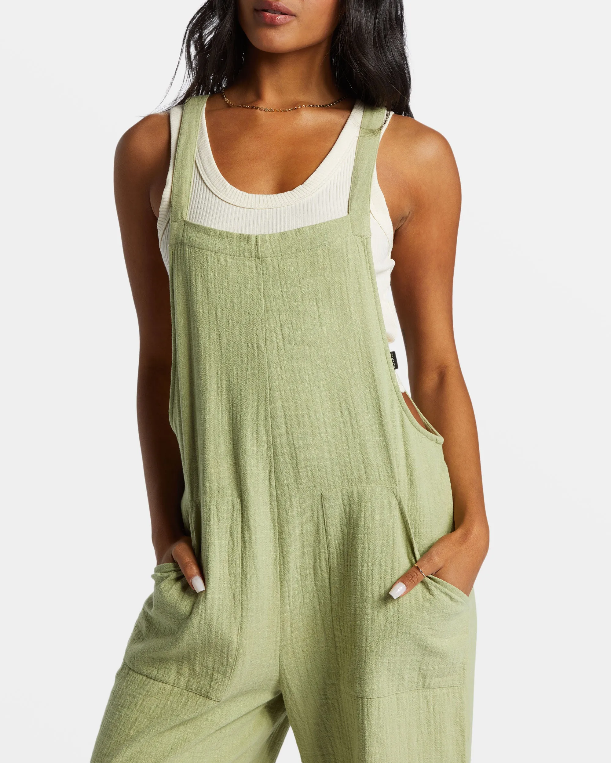 Pacific Time Romper/Jumpsuit - Avocado sold by Billabong product image thumbnail 4