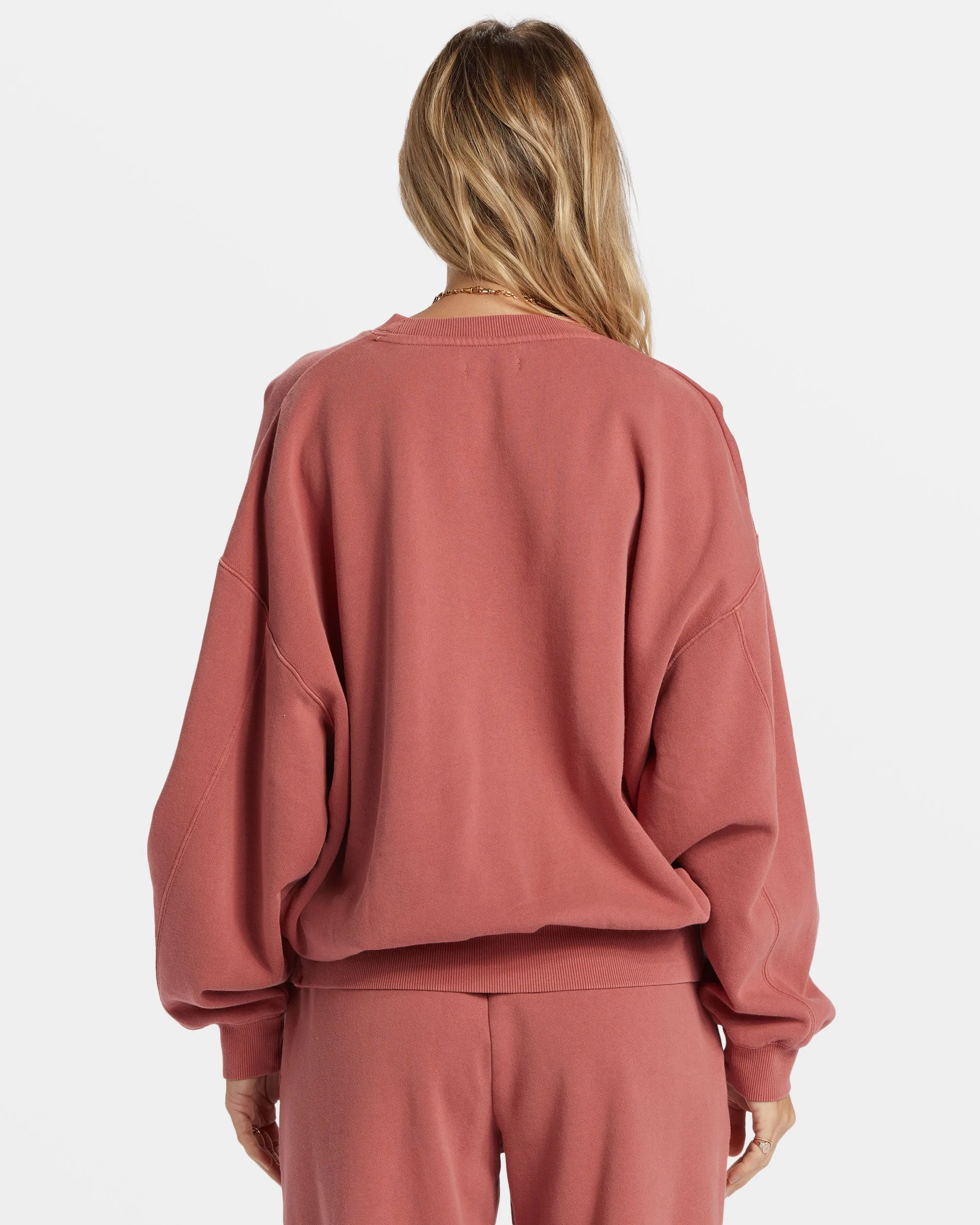 Palmin Kendal Crewneck Sweatshirt - Red Clay sold by Billabong product image thumbnail 2