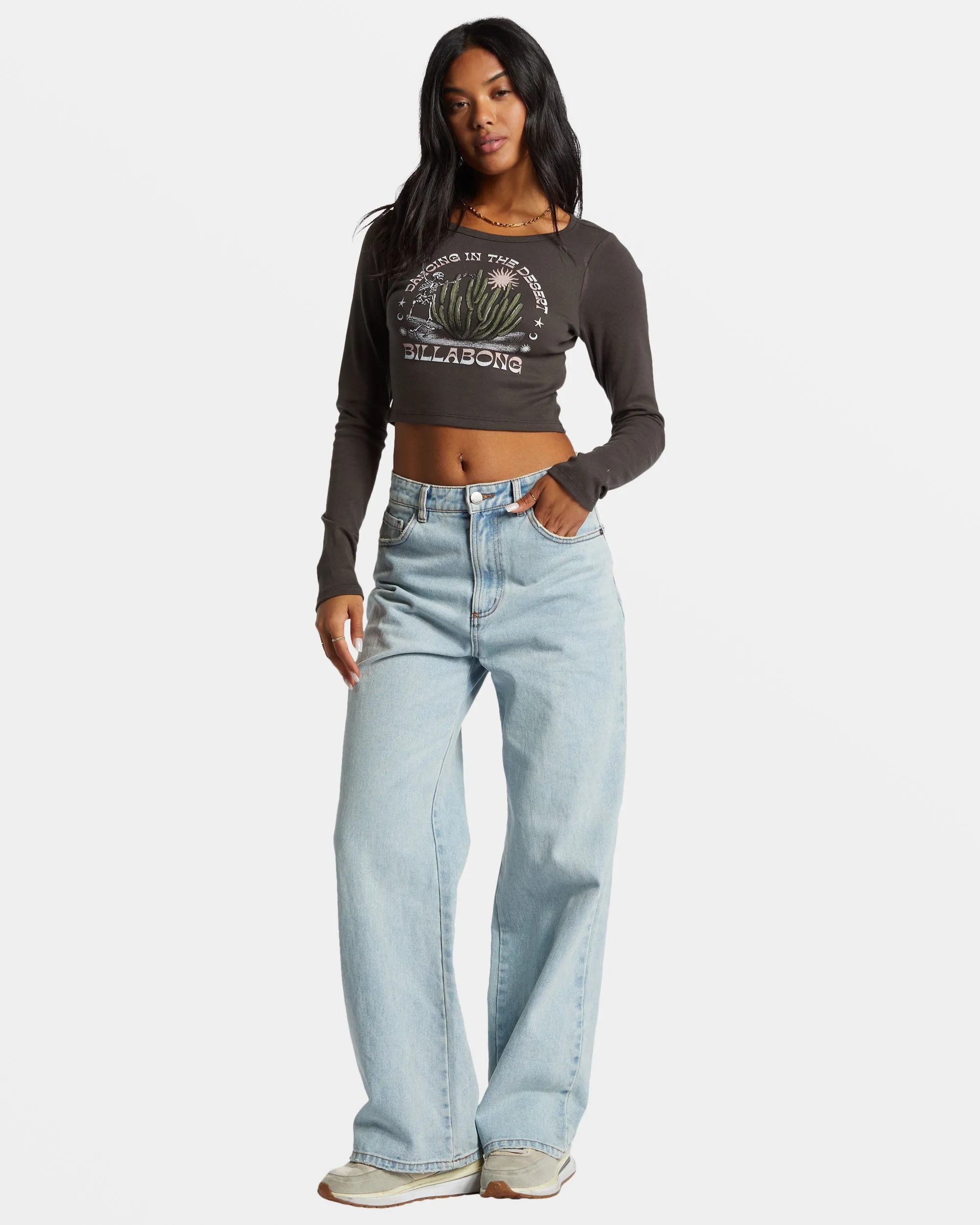 Dancing In The Wild T-Shirt - Off Black sold by Billabong product image thumbnail 4