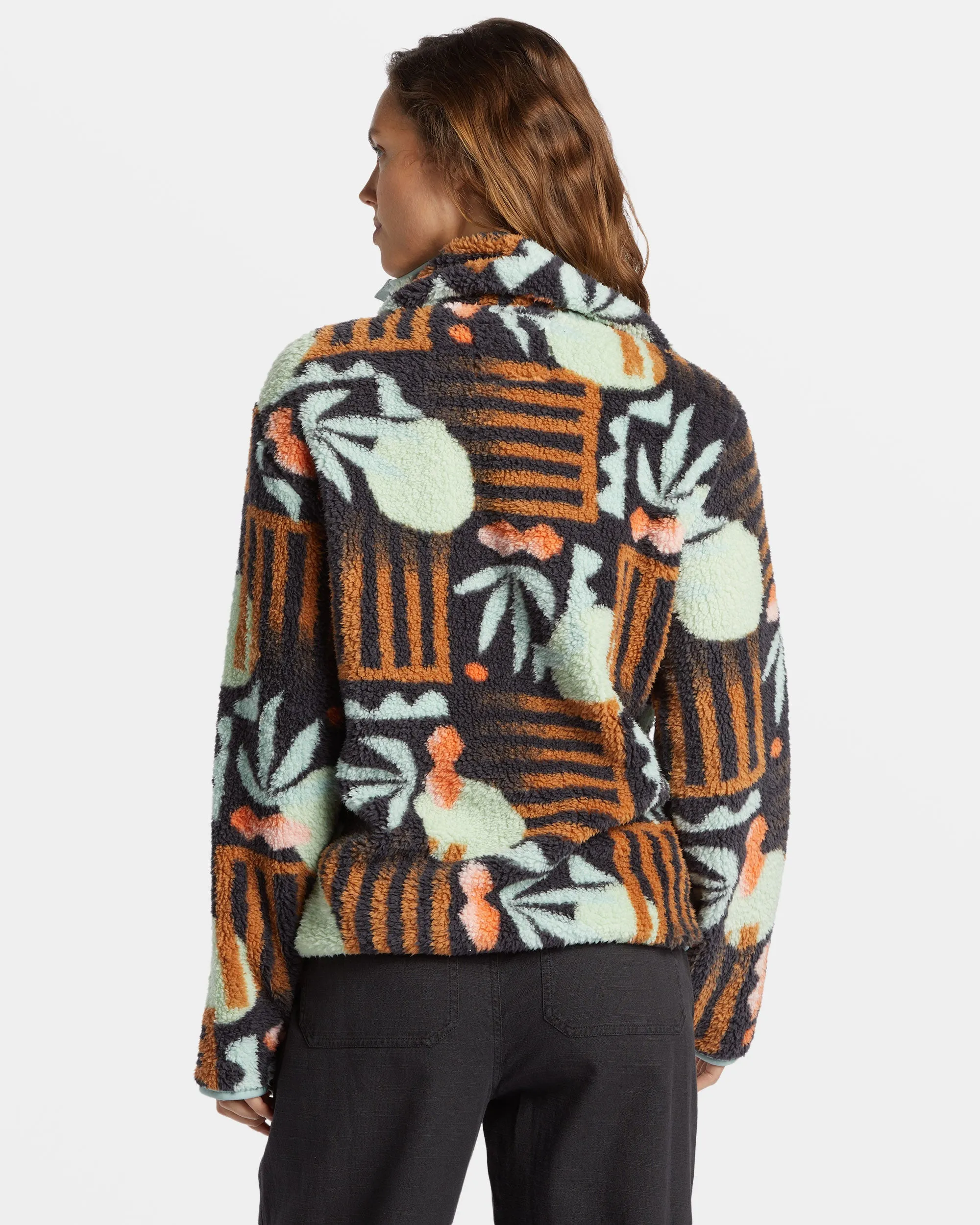 Switchback Mock Neck Fleece - Black Multi sold by Billabong product image thumbnail 2