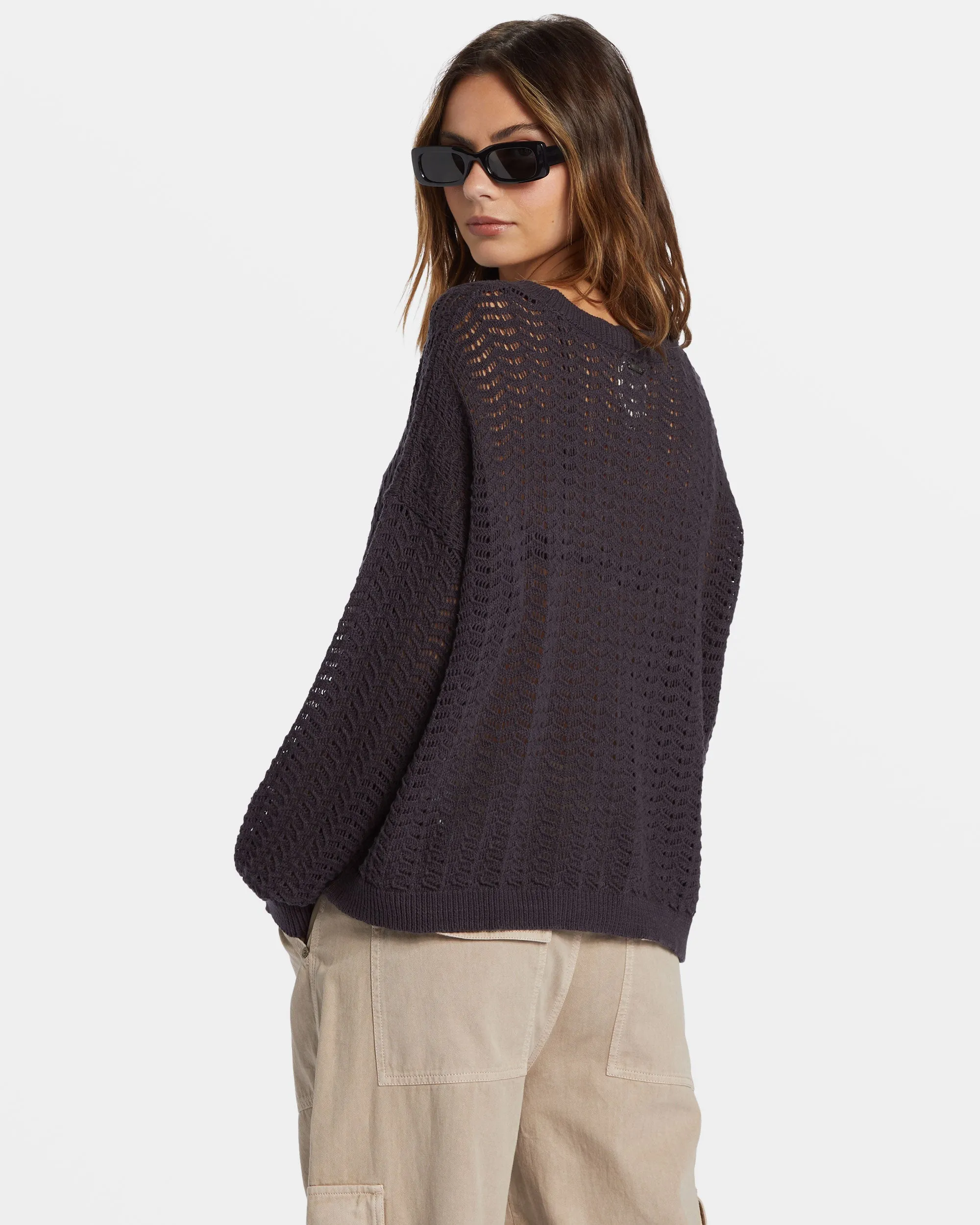 Sunlit Pullover Sweater - Black Sands sold by Billabong product image thumbnail 2