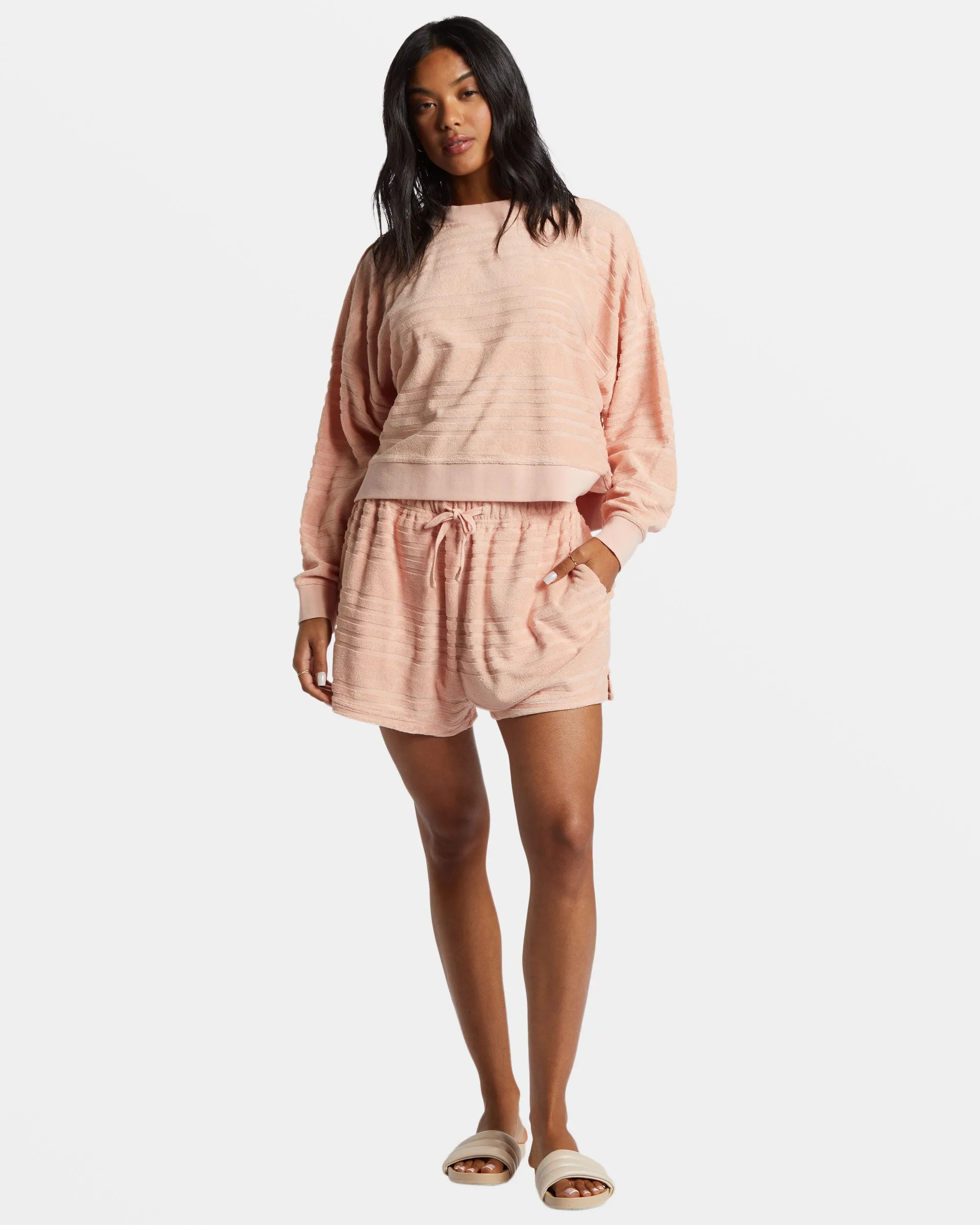 Tempo Crewneck Sweatshirt - Dusty Peach sold by Billabong product image thumbnail 5