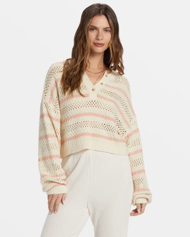 Mia Sweater - Peachy Haze sold by Billabong