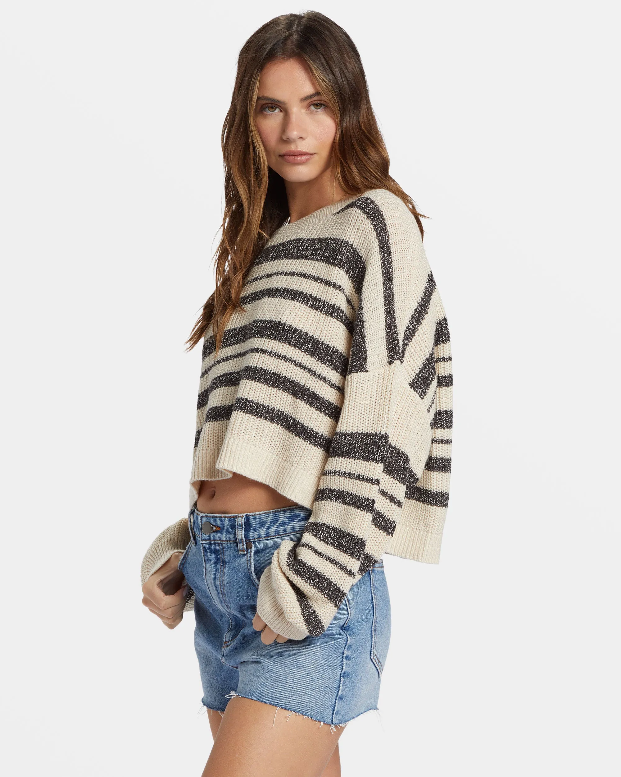 Hang Tight Sweater - Black Sands sold by Billabong product image thumbnail 3