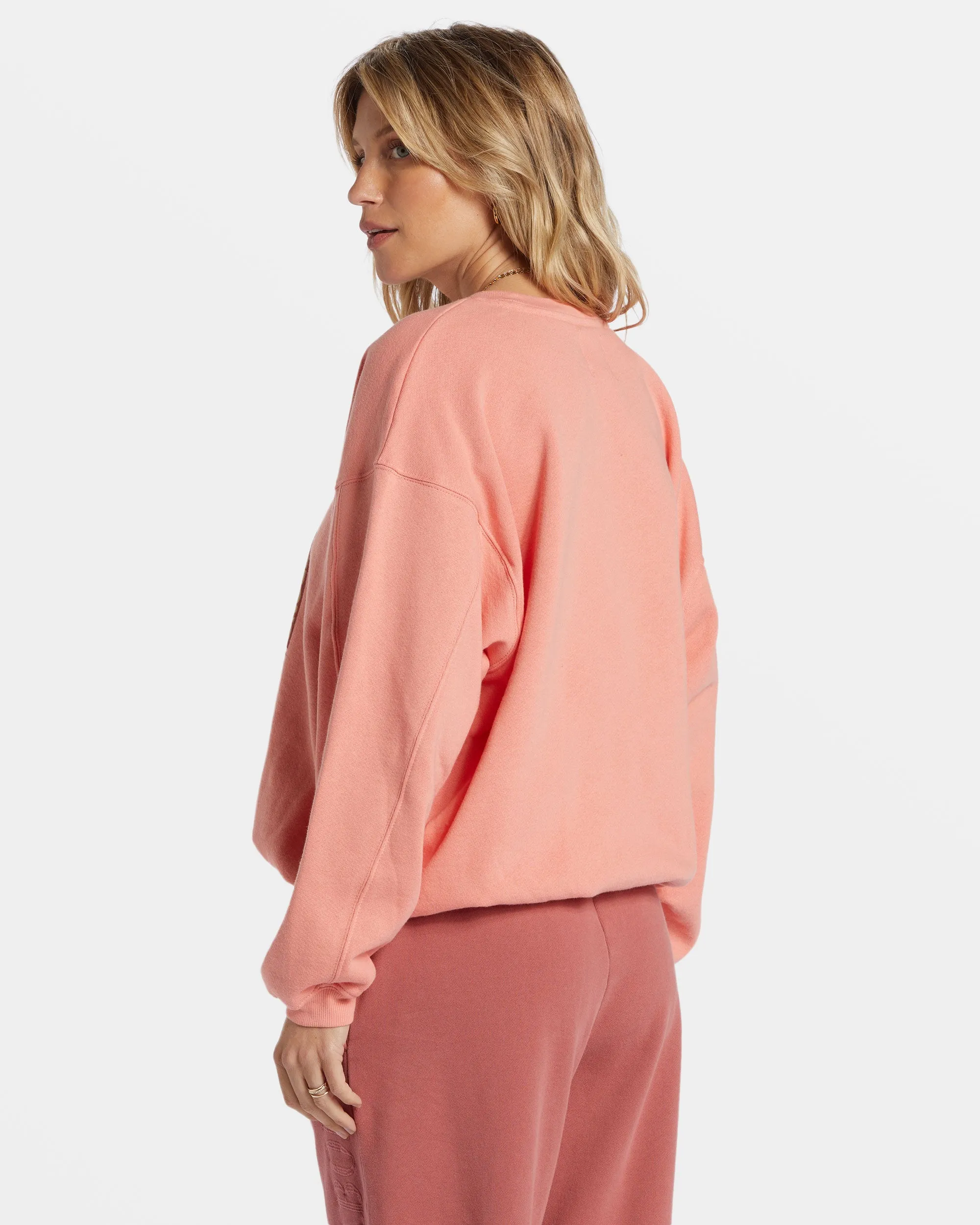 Twisties Kendall Pullover Sweatshirt - Peach Out sold by Billabong product image thumbnail 2