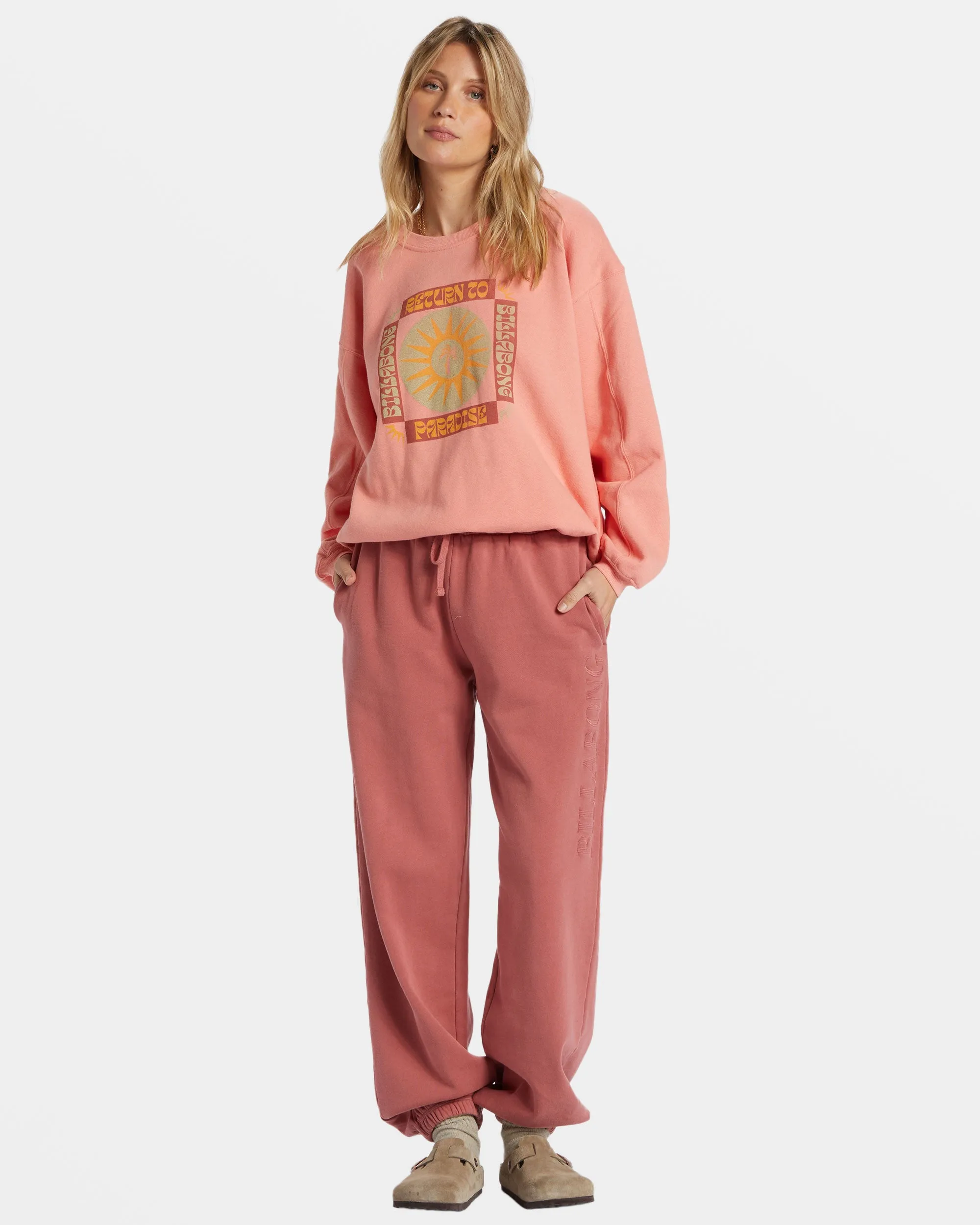 Twisties Kendall Pullover Sweatshirt - Peach Out sold by Billabong product image thumbnail 4