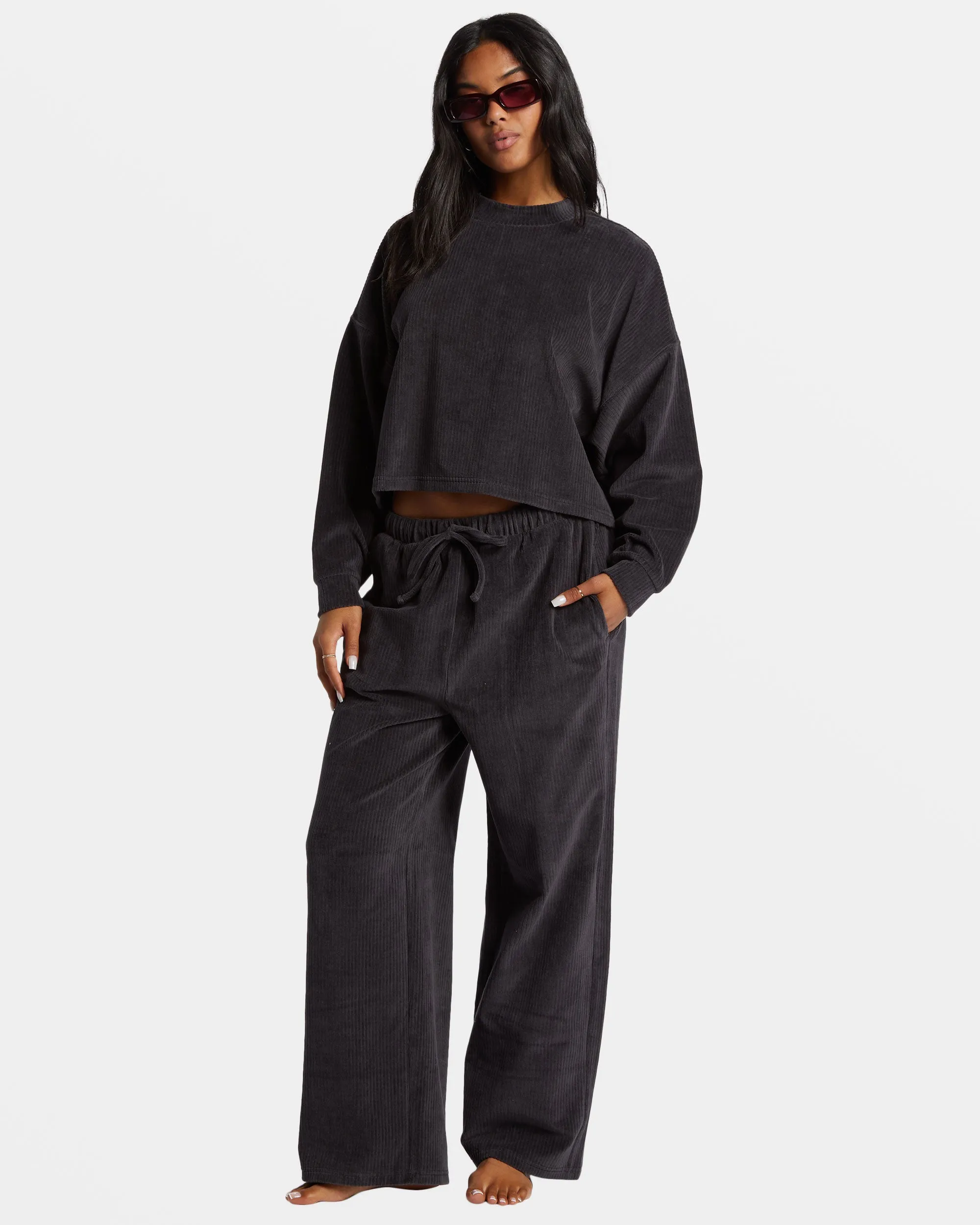 Sweet Sun Crewneck Sweatshirt - Black Sands sold by Billabong product image thumbnail 4