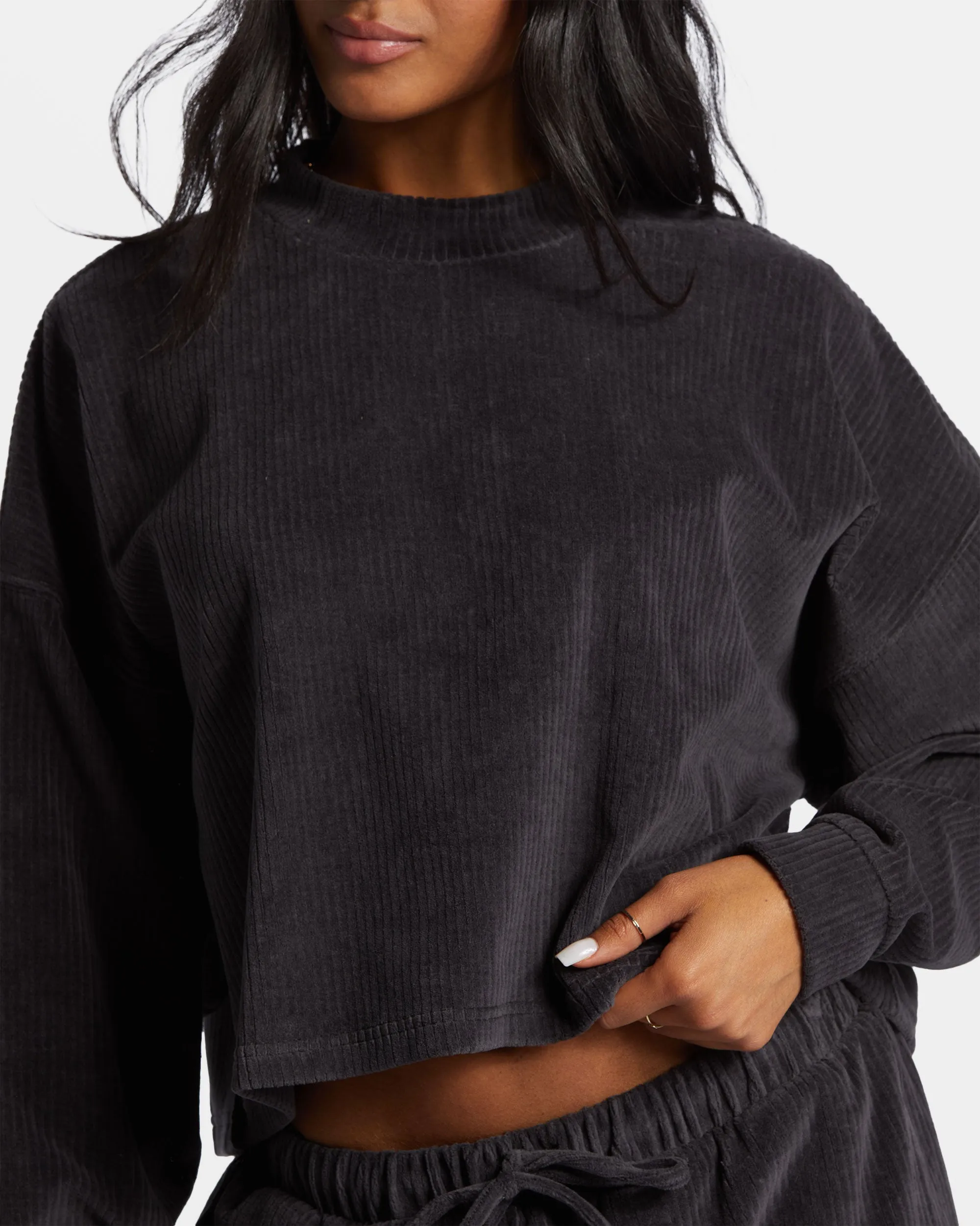 Sweet Sun Crewneck Sweatshirt - Black Sands sold by Billabong product image thumbnail 5