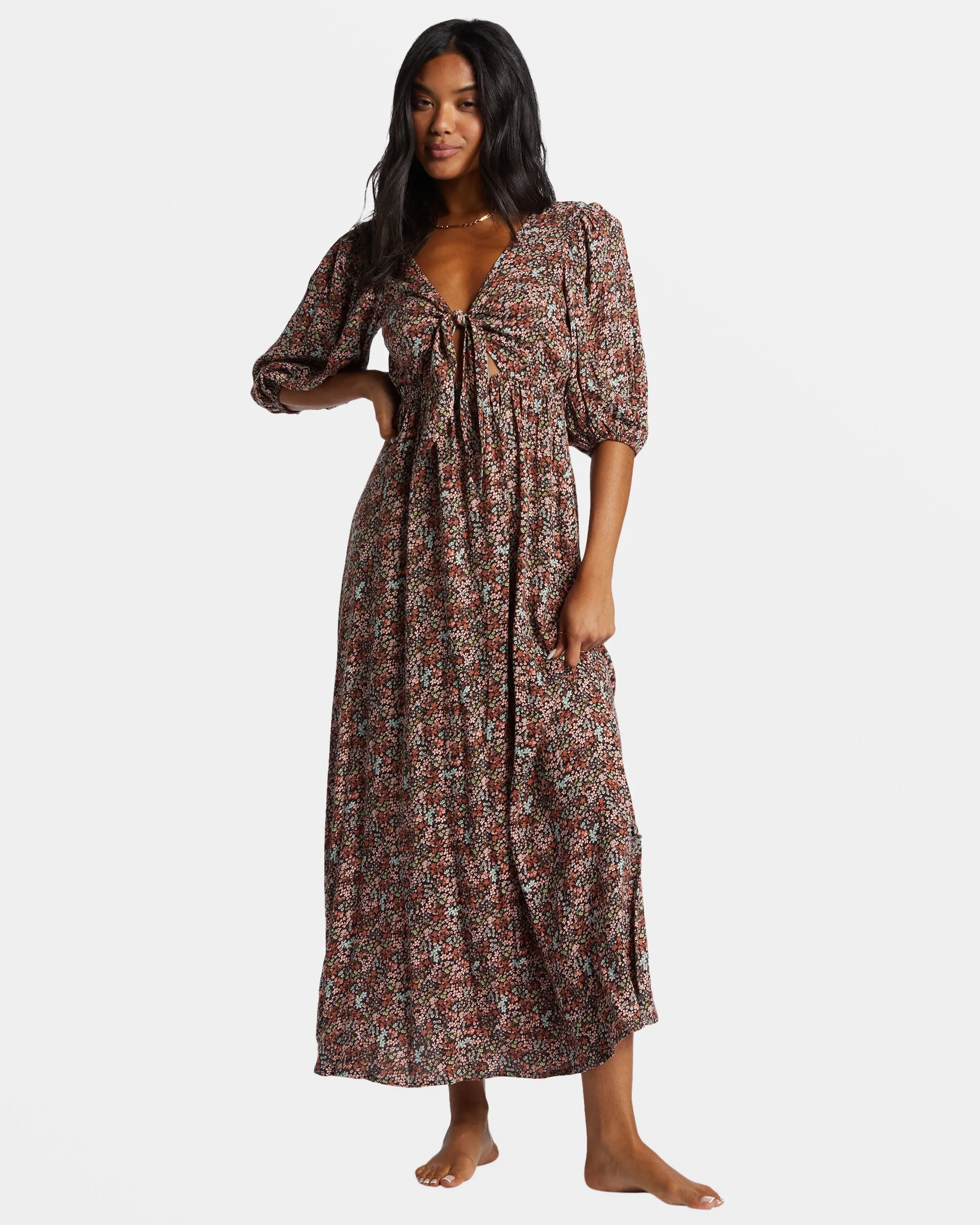 Night Fall Maxi Dress - Black Sands sold by Billabong product image thumbnail 2