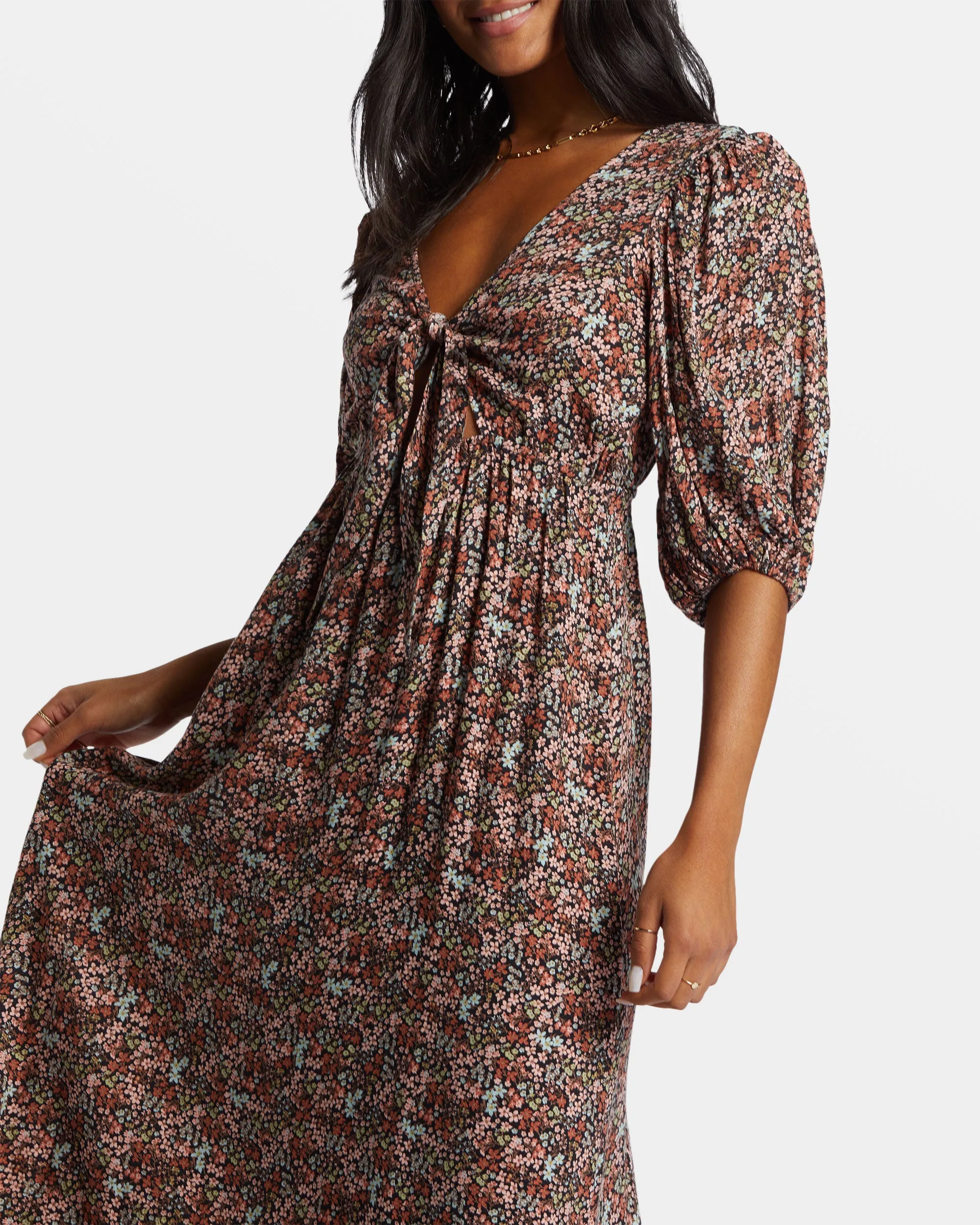 Night Fall Maxi Dress - Black Sands sold by Billabong product image thumbnail 5