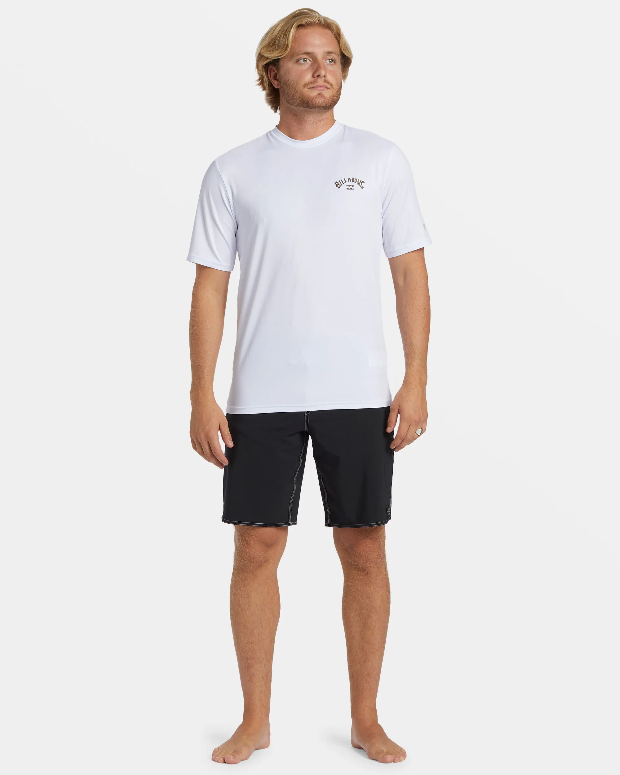 Arch Wave Loose Fit Short Sleeve Surf Tee - White sold by Billabong product image thumbnail 5