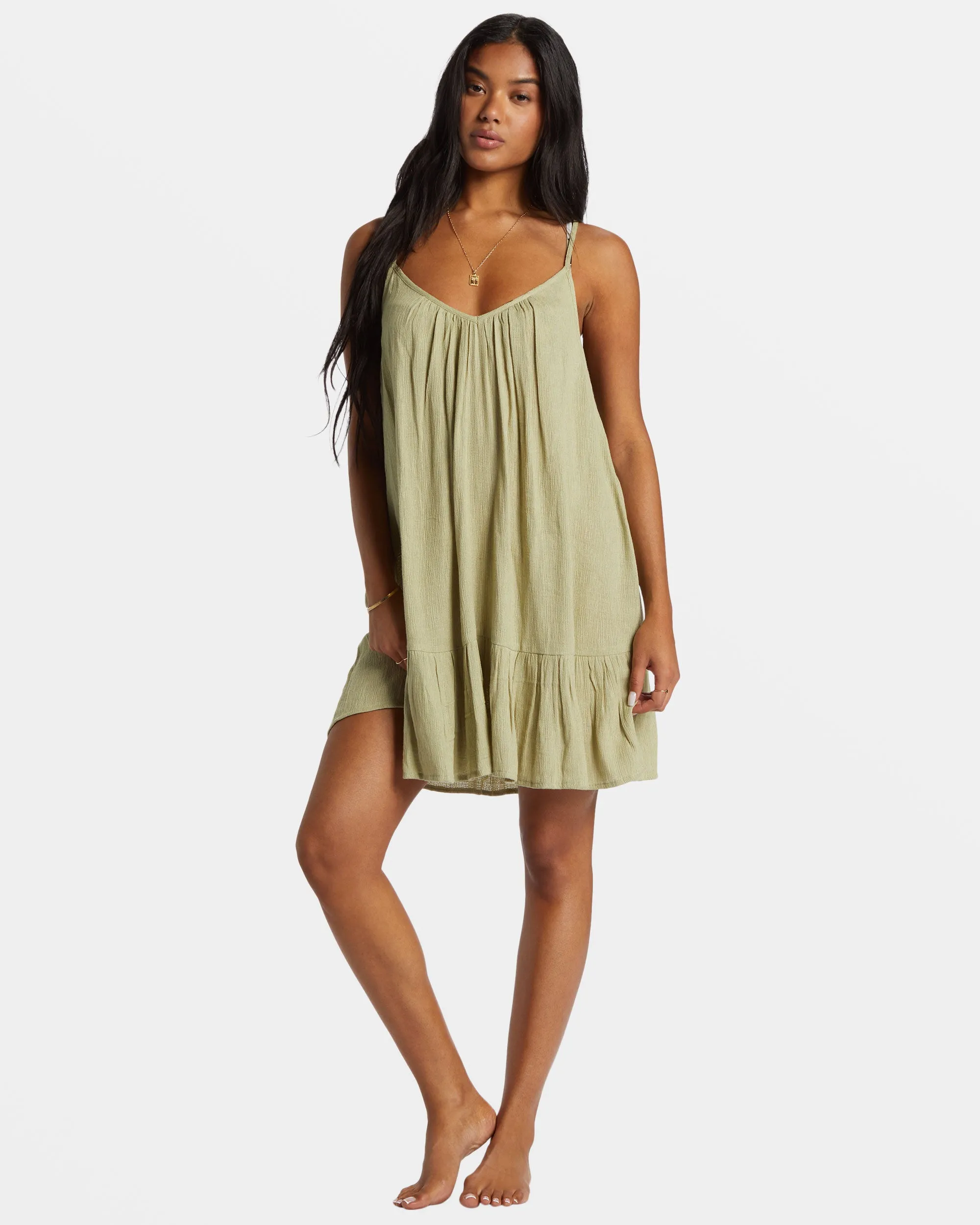 Beach Vibes Beach Cover-Up - Avocado sold by Billabong product image thumbnail 4