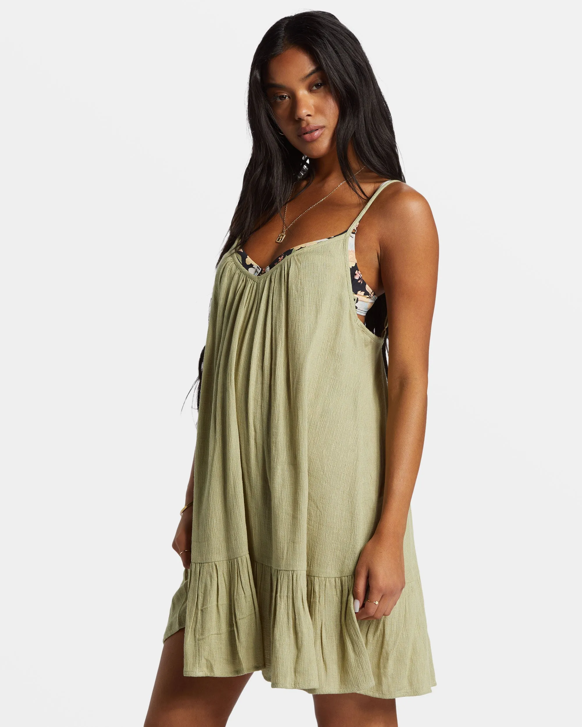Beach Vibes Beach Cover-Up - Avocado sold by Billabong product image thumbnail 3