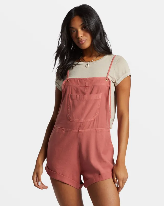 Wild Pursuit Romper - Red Clay sold by Billabong