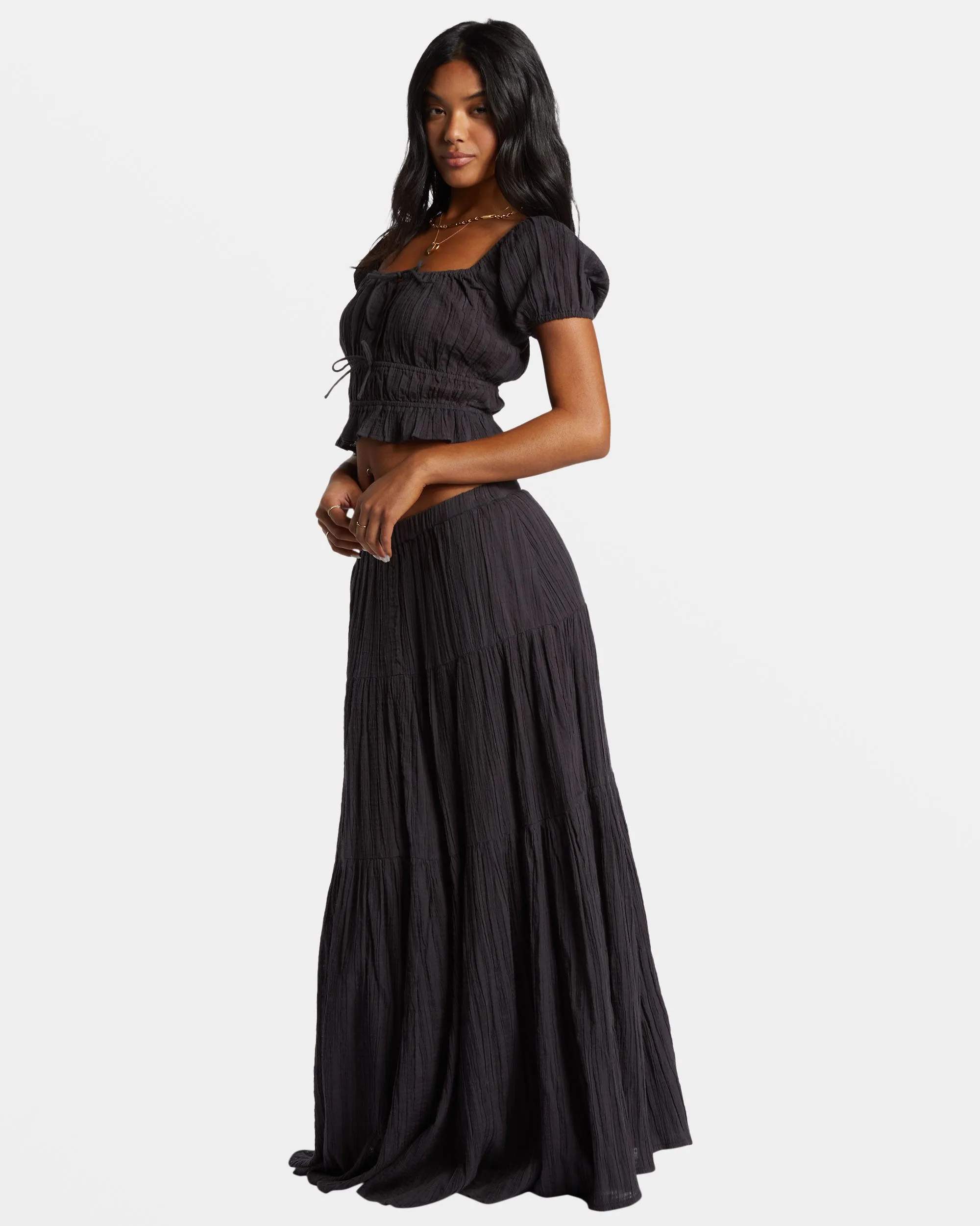 Ditsy Dreams Skirt - Black Sands sold by Billabong product image thumbnail 3