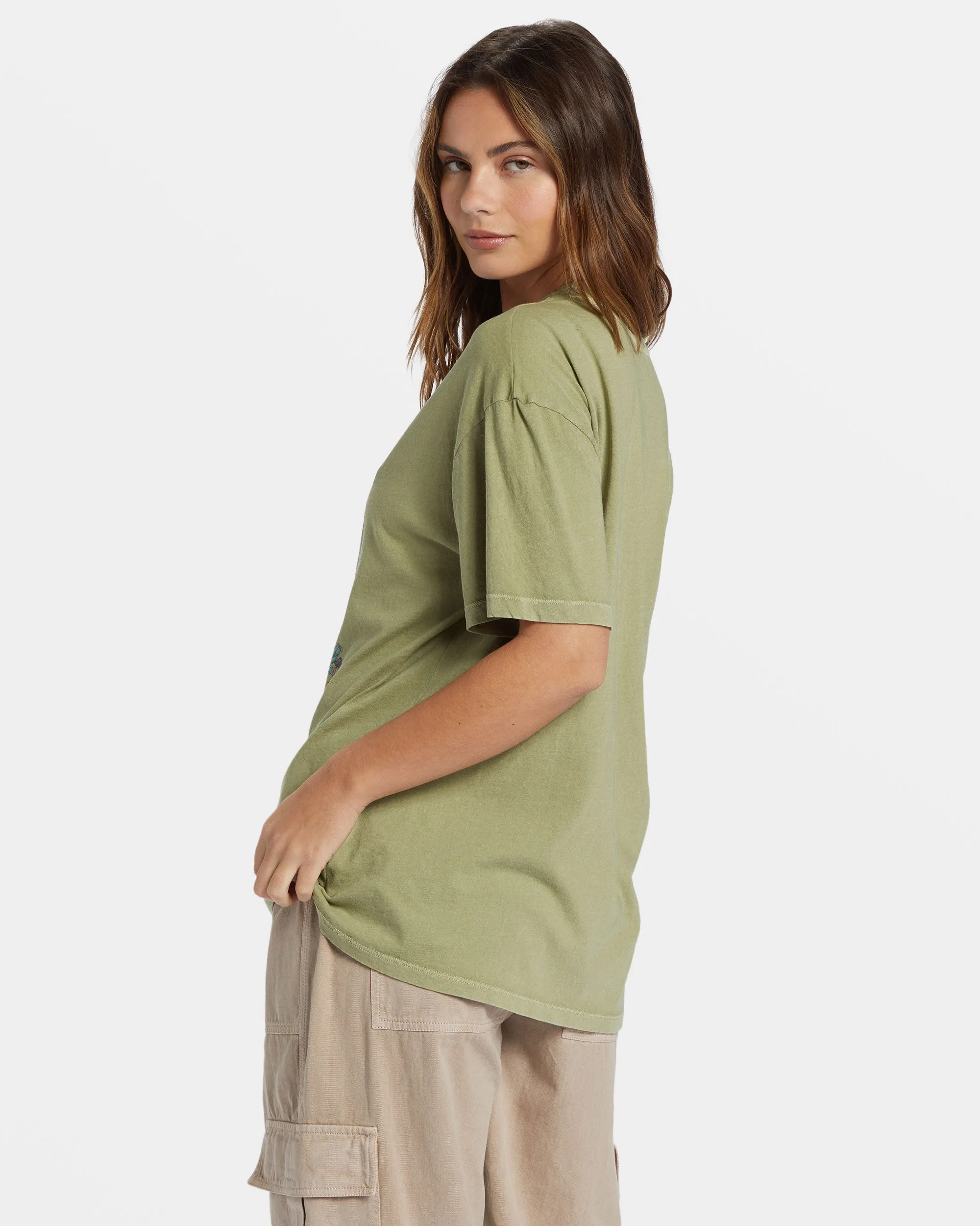 Trippy Paradise T-Shirt - Avocado sold by Billabong product image thumbnail 2