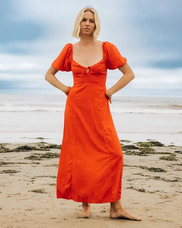 Burning Love Maxi Dress - Fiesta Red sold by Billabong