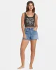 Hibiscus Paradise T-Shirt - Off Black sold by Billabong