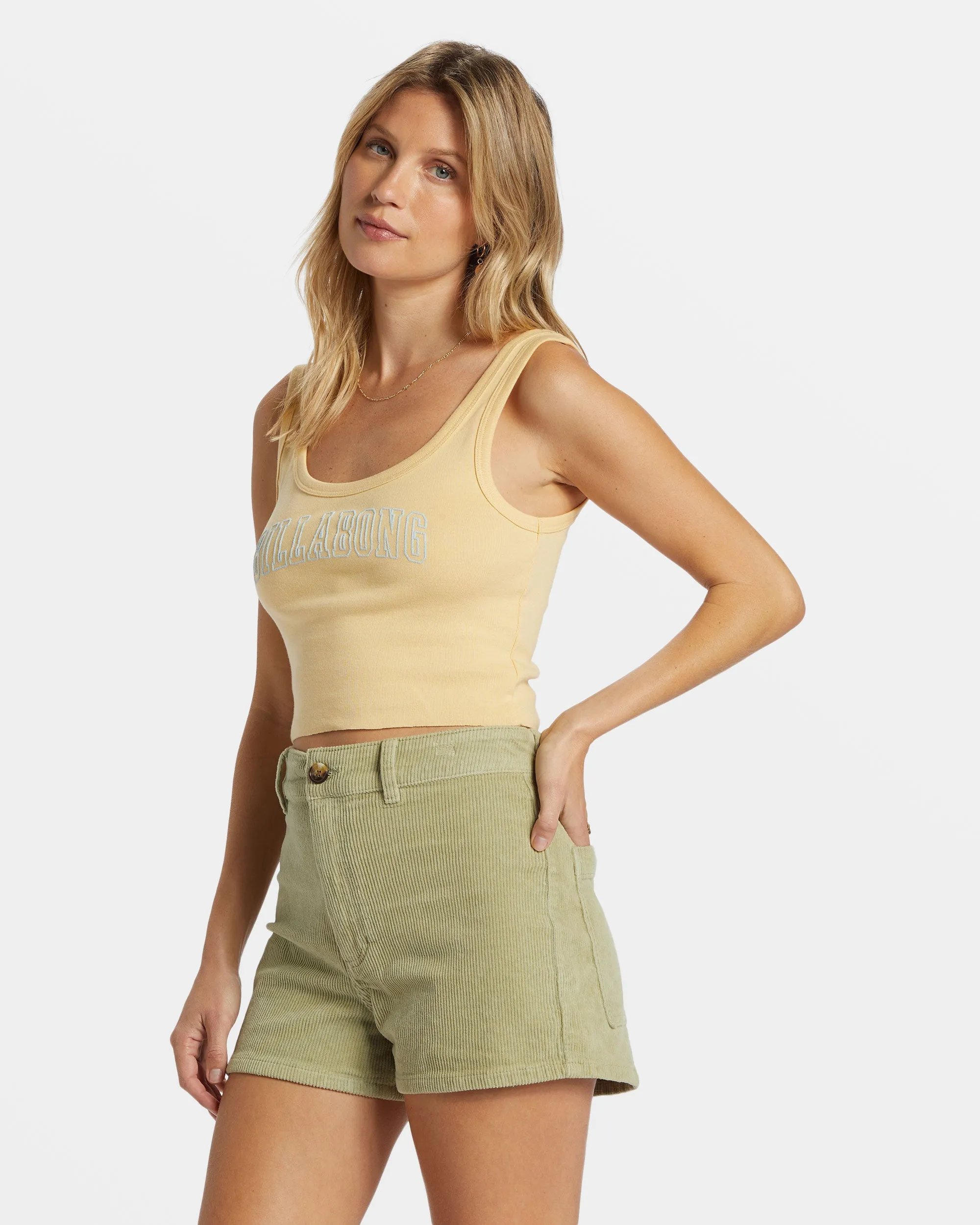Free Fall Corduroy Short - Avocado sold by Billabong product image thumbnail 3