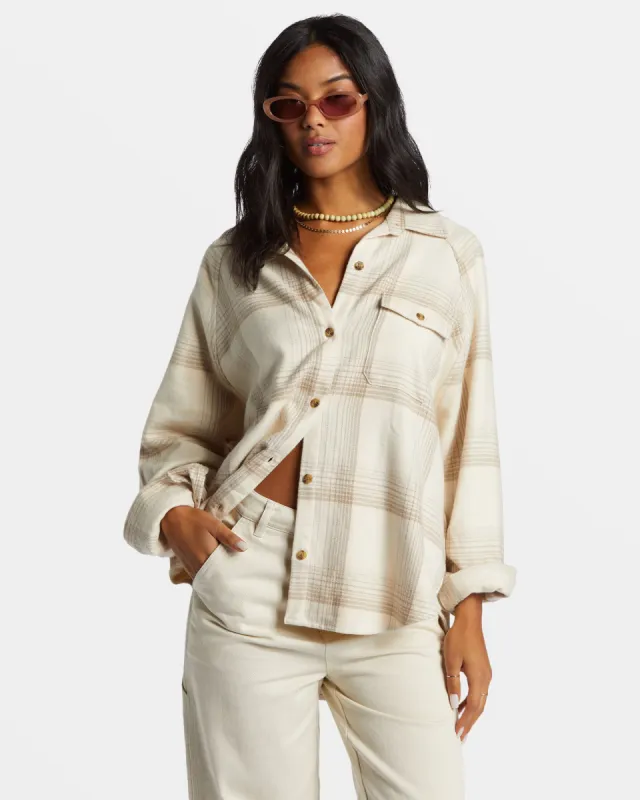 Best Time Long Sleeve Shirt - Moonlight sold by Billabong