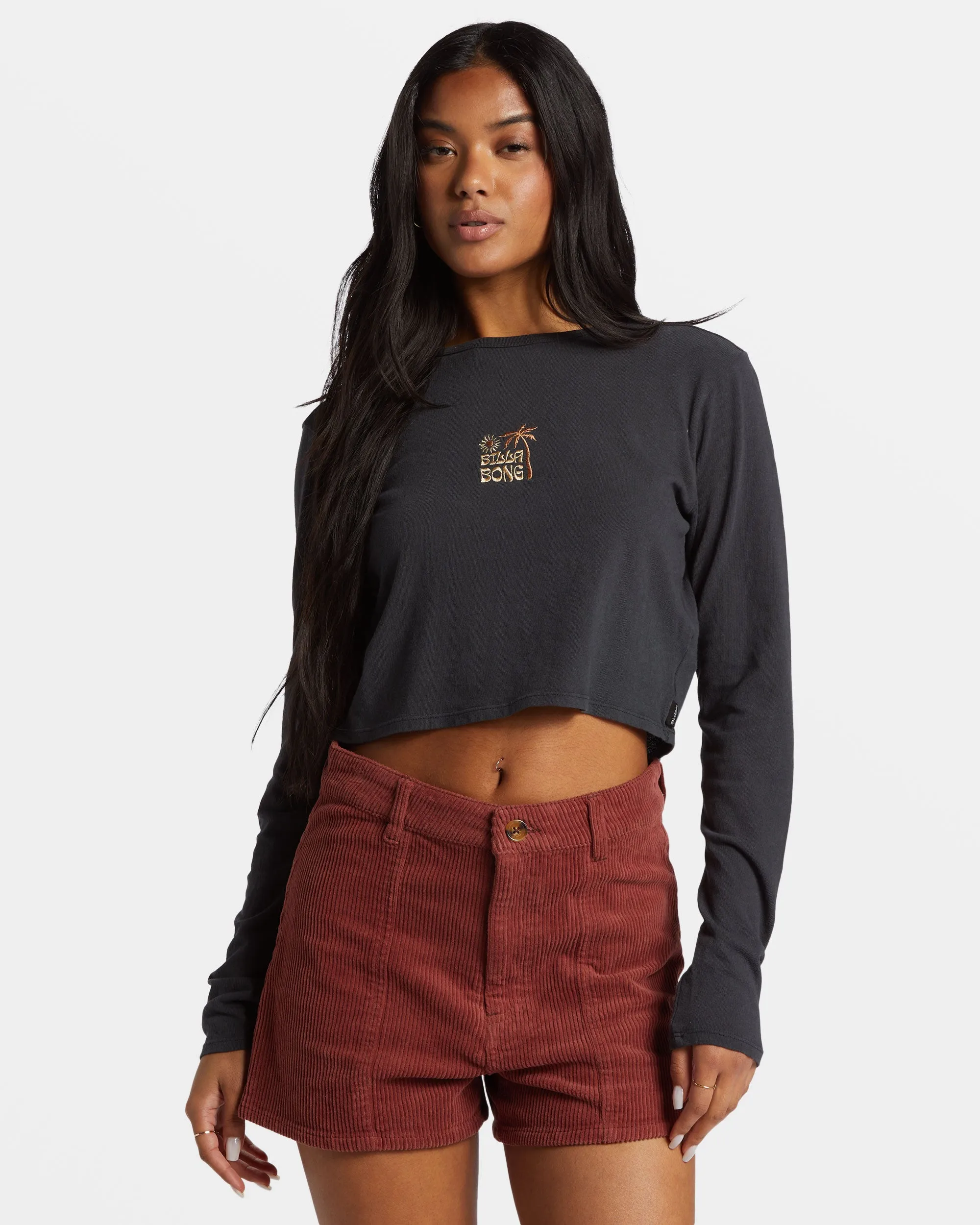 Free Fall Corduroy Short - Choc Chip sold by Billabong