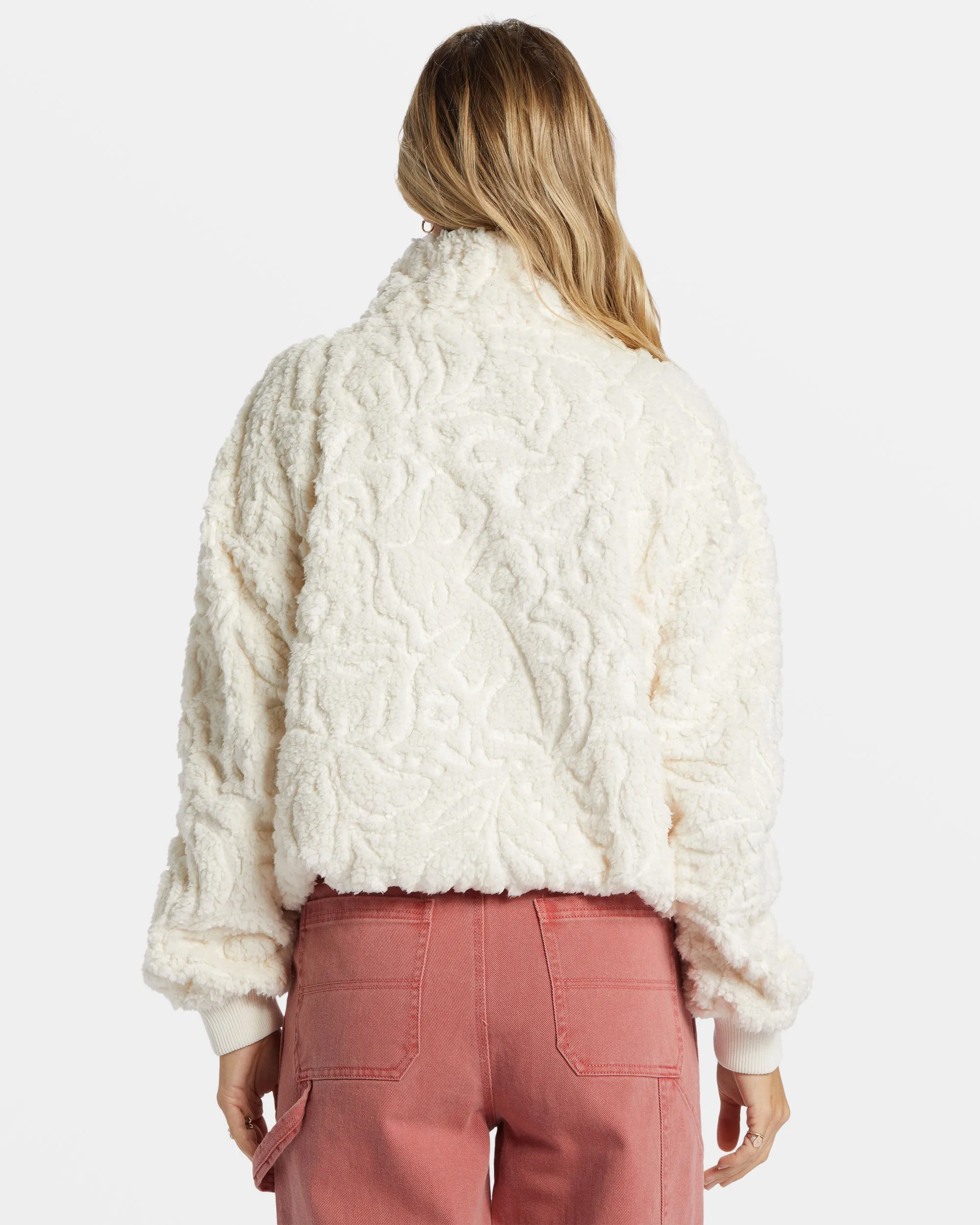 Time Off Half-Zip Fleece Pullover - White Cap sold by Billabong product image thumbnail 2