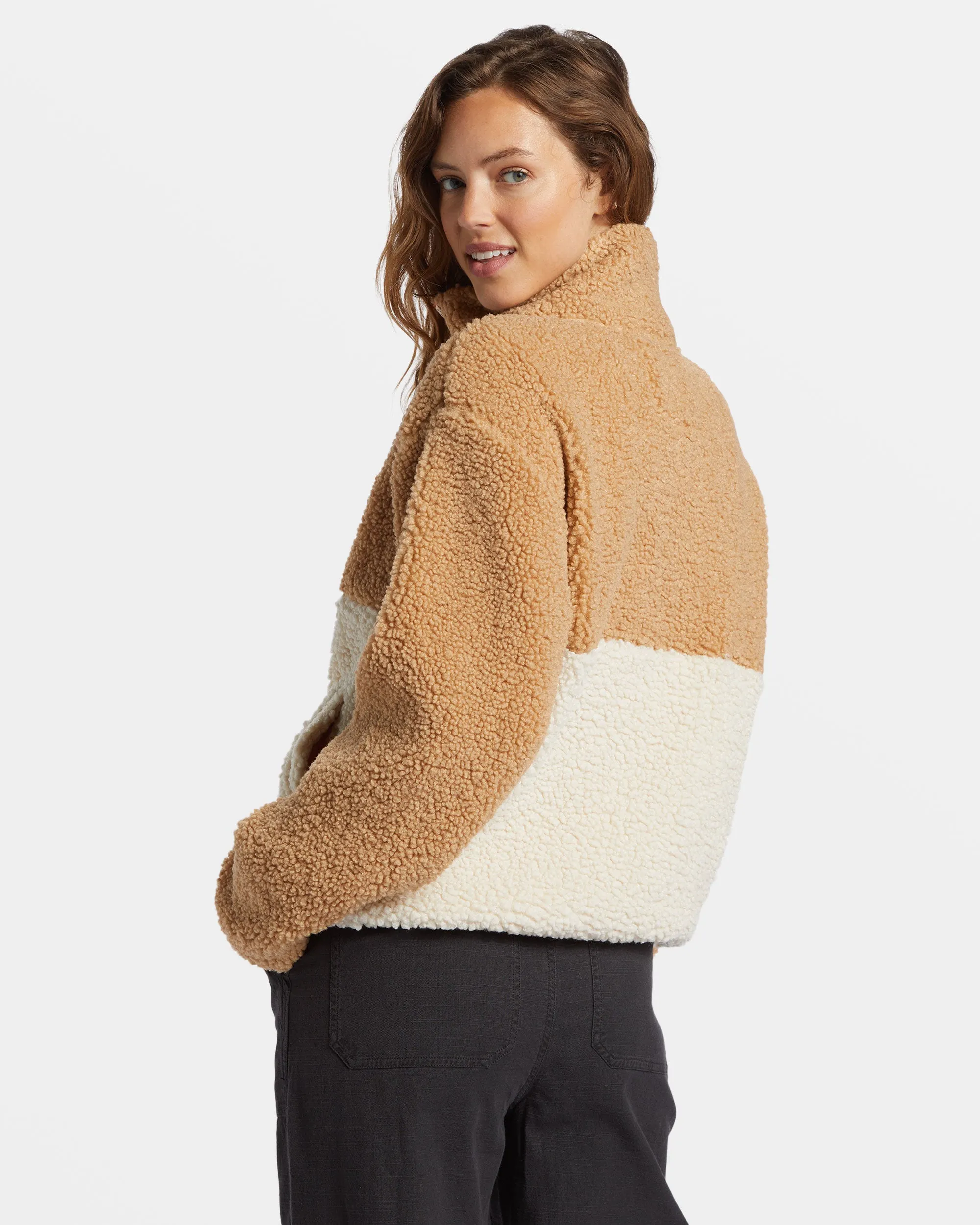 Horizon Mock Neck Sweatshirt - Wet Sand sold by Billabong product image thumbnail 2