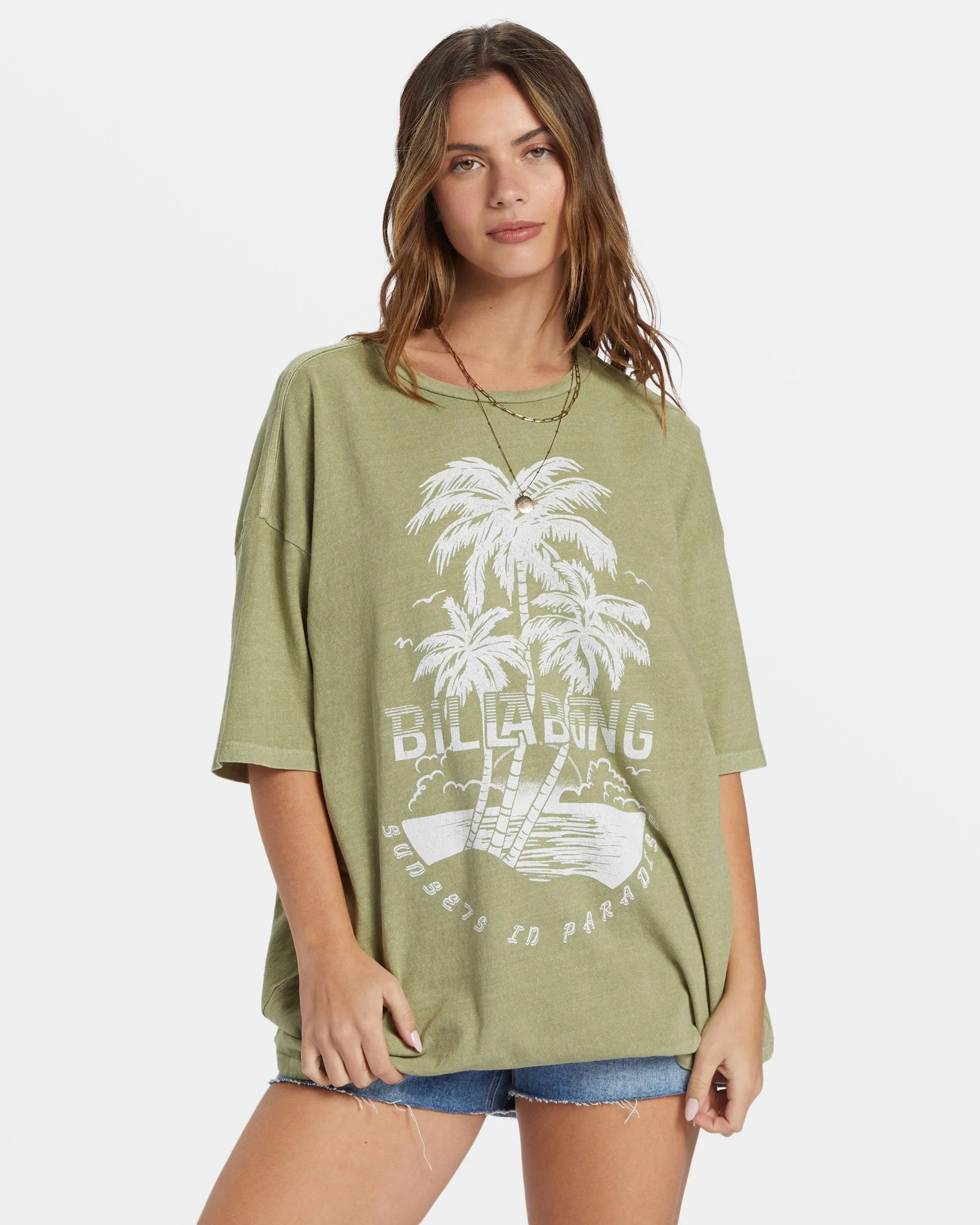 Tiki Tropics T-Shirt - Avocado sold by Billabong product image thumbnail 2